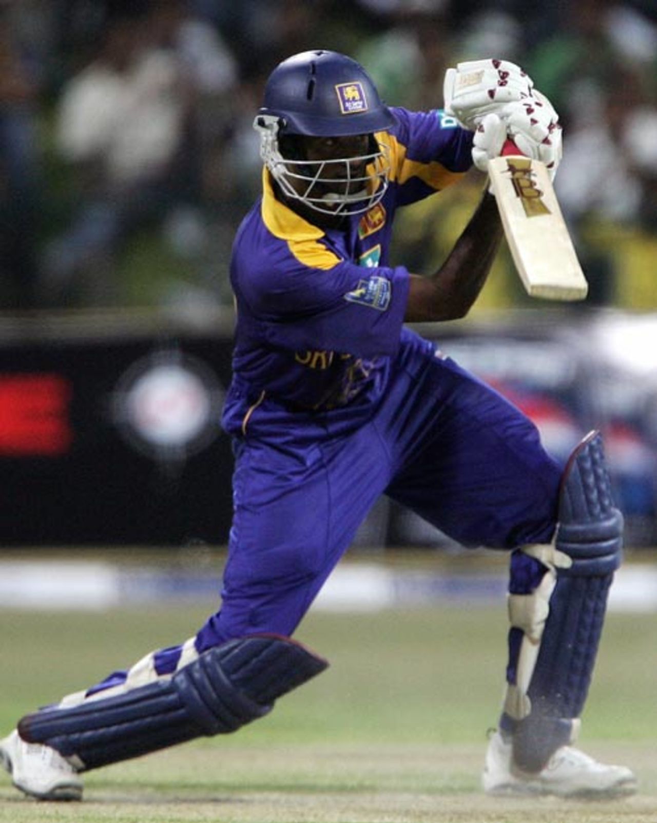 Farveez Maharoof eases one through the off side, Pakistan v Sri Lanka, 1st ODI, Abu Dhabi, May 18, 2007