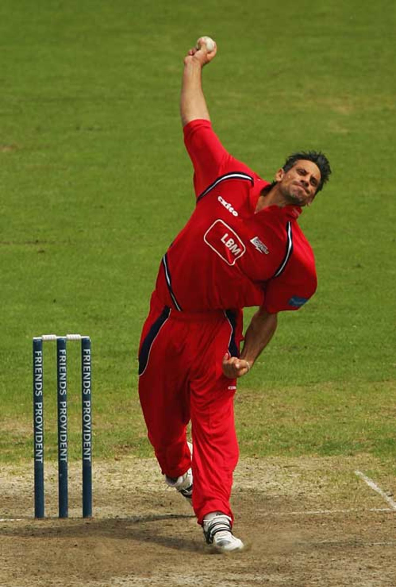 Sajid Mahmood took three wickets against Yorkshire, Friends Provident Trophy, Old Trafford, May 20, 2007