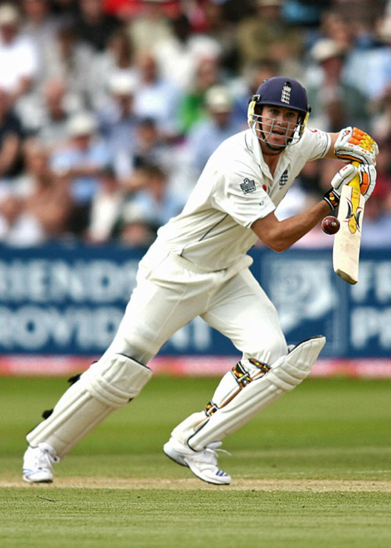 Kevin Pietersen drives through cover, England v West Indies, 1st Test, Lord's, May 20, 2007