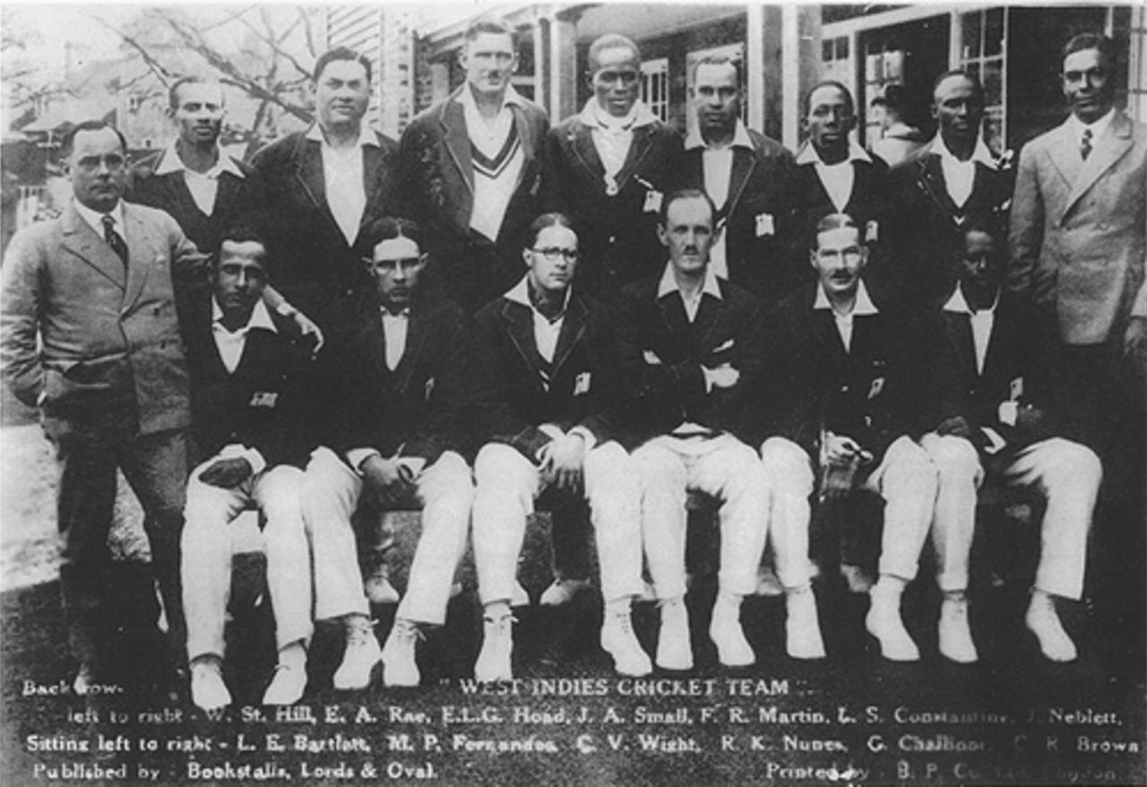The 1928 West Indian team to England, the first Test tour in their history