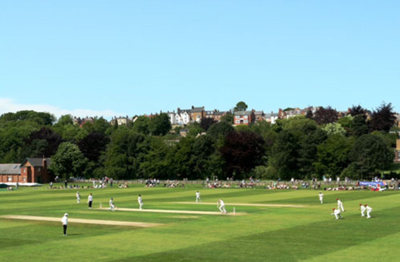 A general view of the Racecourse Ground, MCC v West Indies, Racecourse Ground, Durham, June 3, 2007