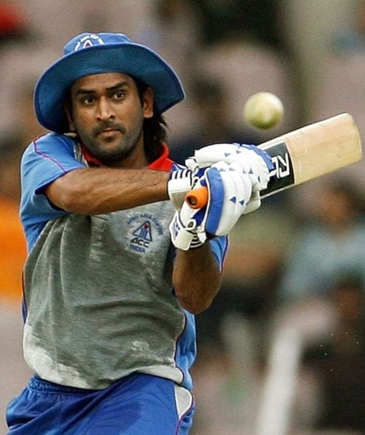MS Dhoni nonchalantly pulls this one to the boundary during the third ODI of the Afro-Asia cup, Chennai, June 10, 2007