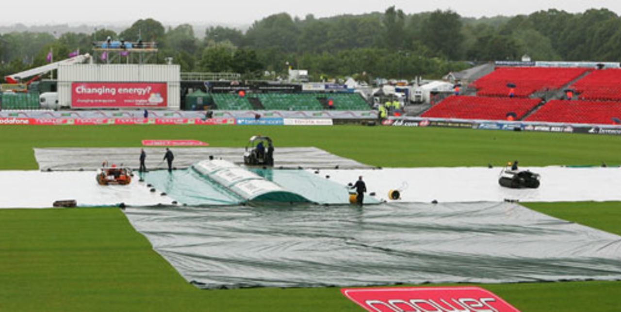A depressing scene at Chester-le-Street, England v West Indies, 4th Test, Chester-le-Street, June 15, 2007