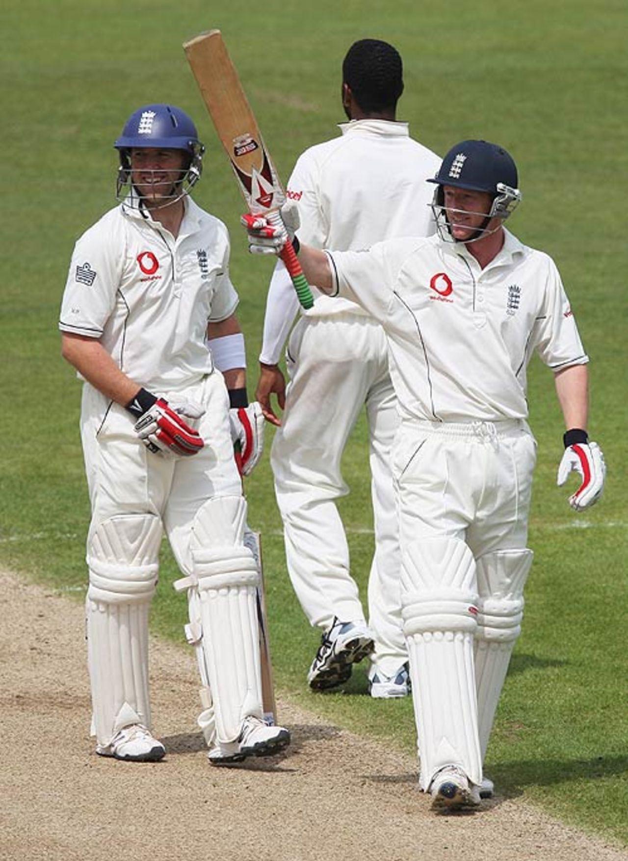 Paul Collingwood and Matt Prior added 169 for the seventh wicket, England v West Indies, 4th Test, Chester-le-Street, June 18, 2007