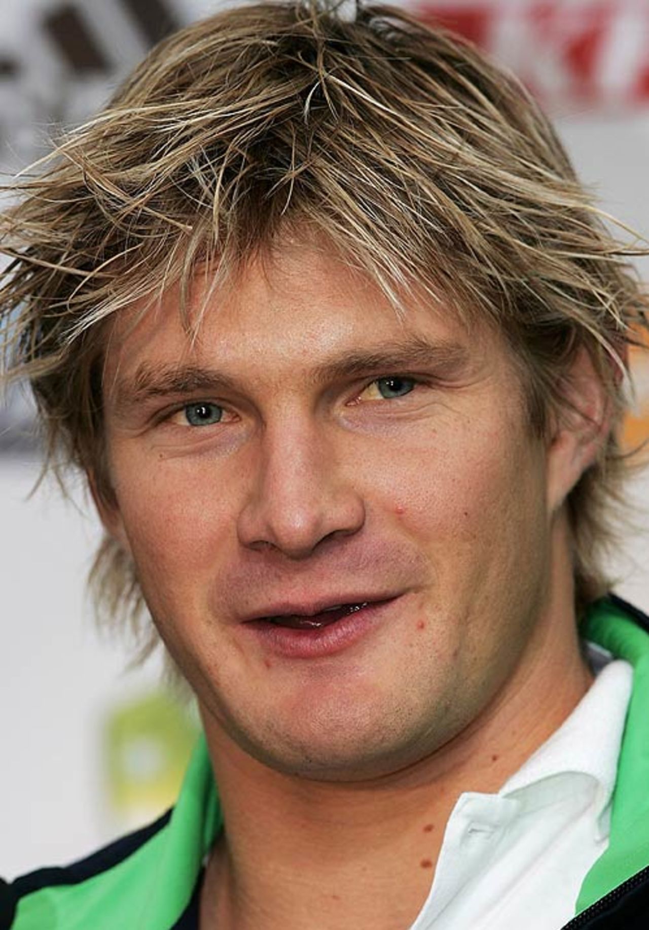Shane Watson answers questions at Cricket Australia's ticketing launch for 2007-08, Melbourne, June 19, 2007