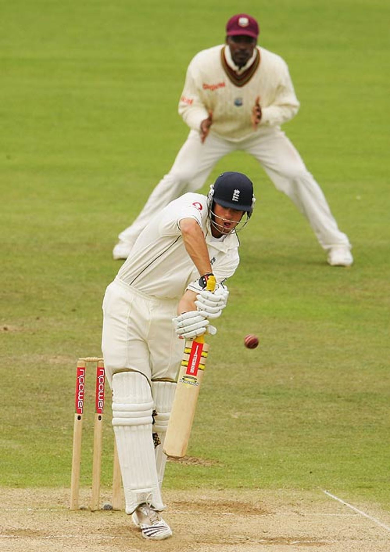 Alastair Cook was an early victim in England's run-chase, England v West Indies, 4th Test, Chester-le-Street, June 19, 2007