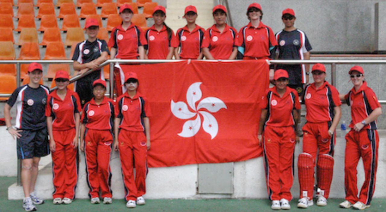 The Hong Kong Women's Cricket Team - Shenzhen, China 24.06.2007