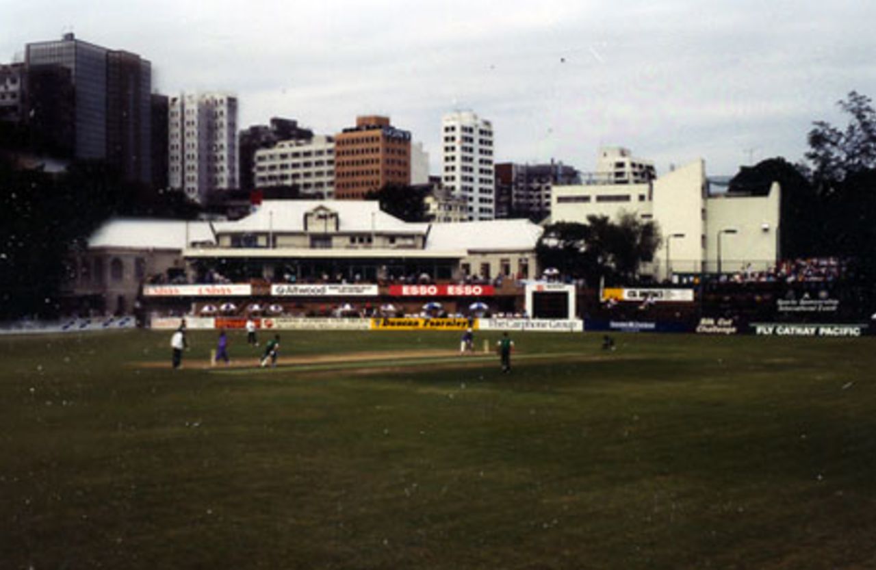 Kowloon Cricket Club hosting the Silk Cut Challenge - November 1987