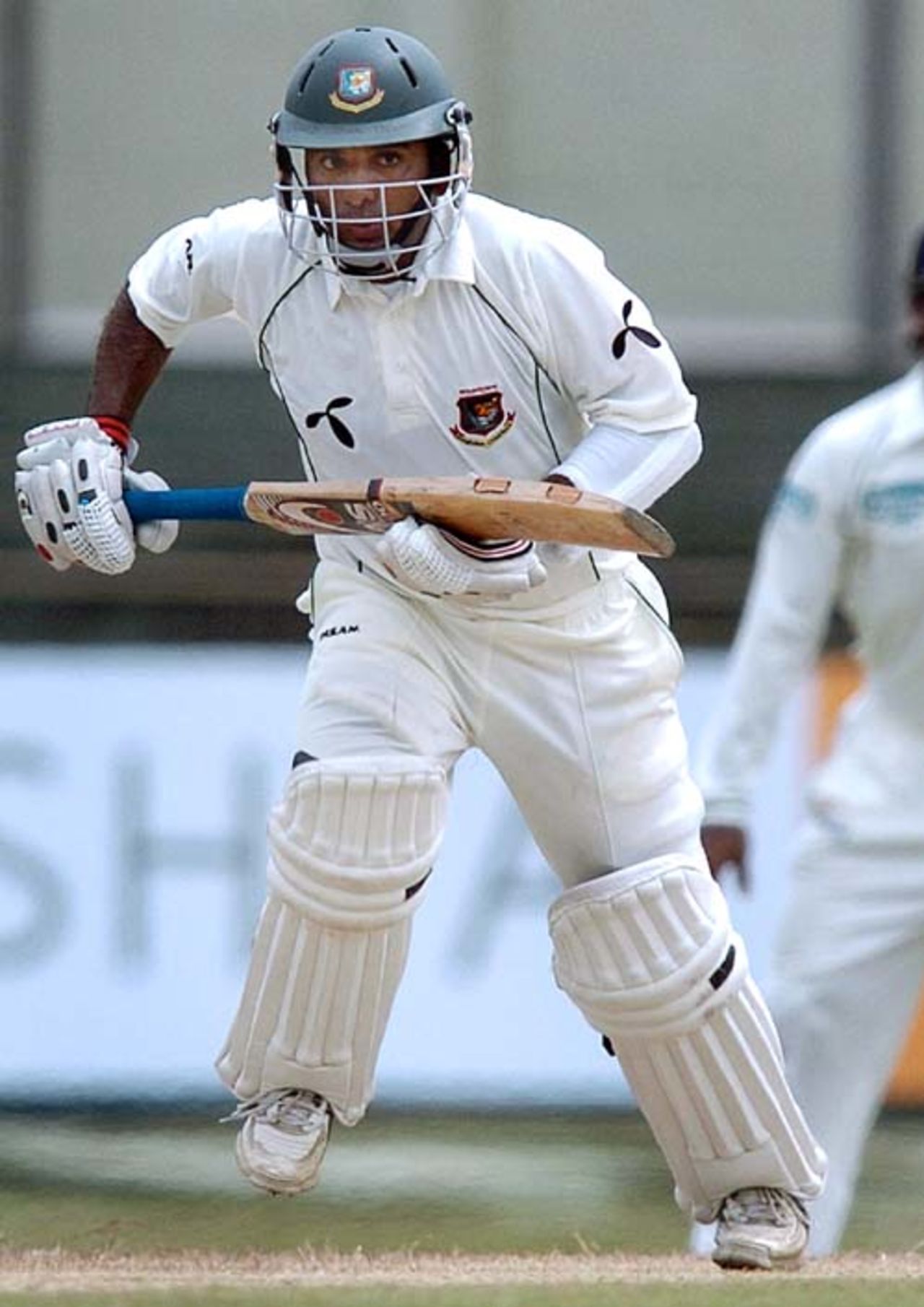 Javed Omar got Bangladesh off to a confident start, Sri Lanka v Bangladesh, 1st Test, Colombo (SSC), 3rd day, June 27, 2007