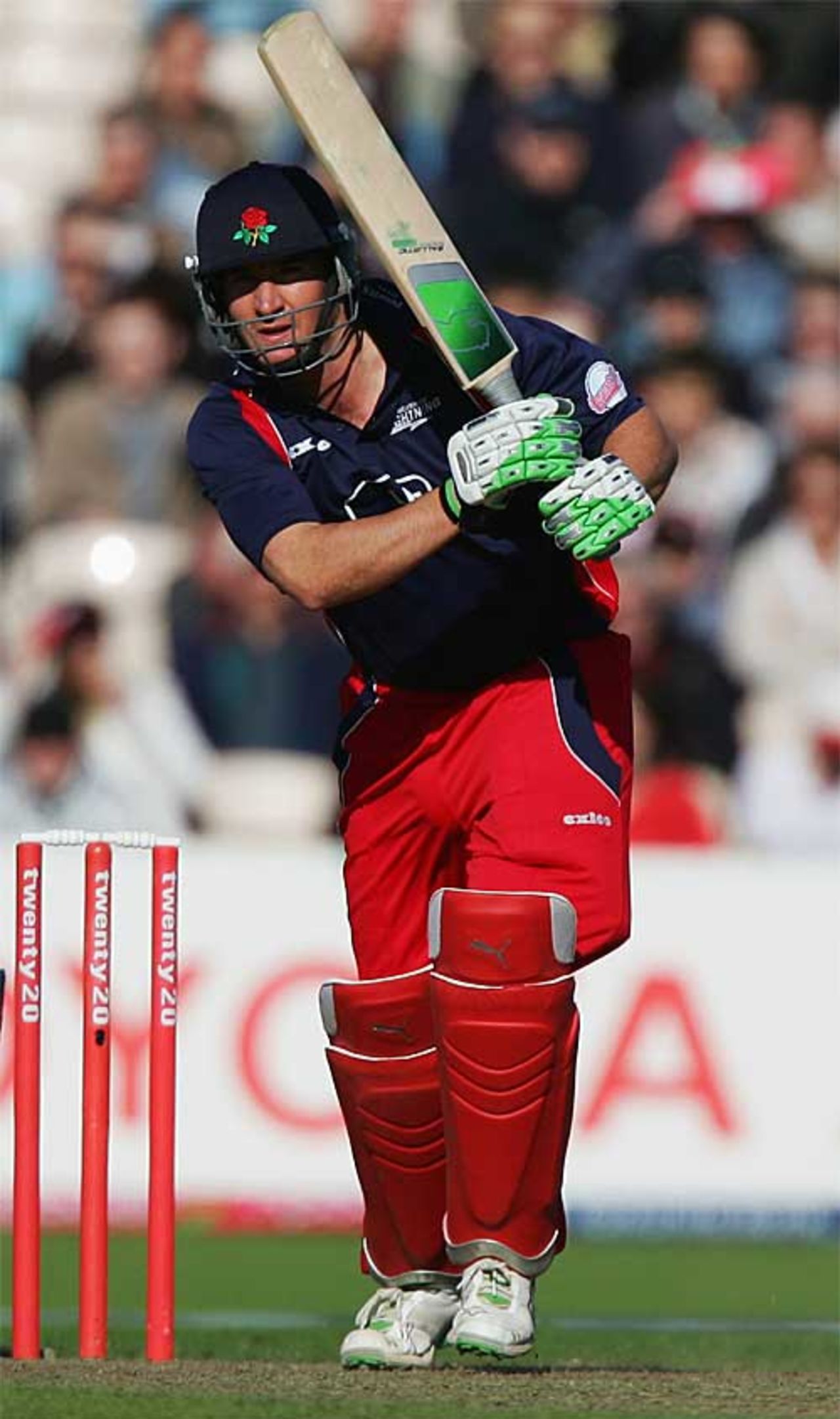 Mal Loye strikes out on his way to 38, Lancashire v Yorkshire, Twenty20 Cup, Old Trafford, June 27, 2007