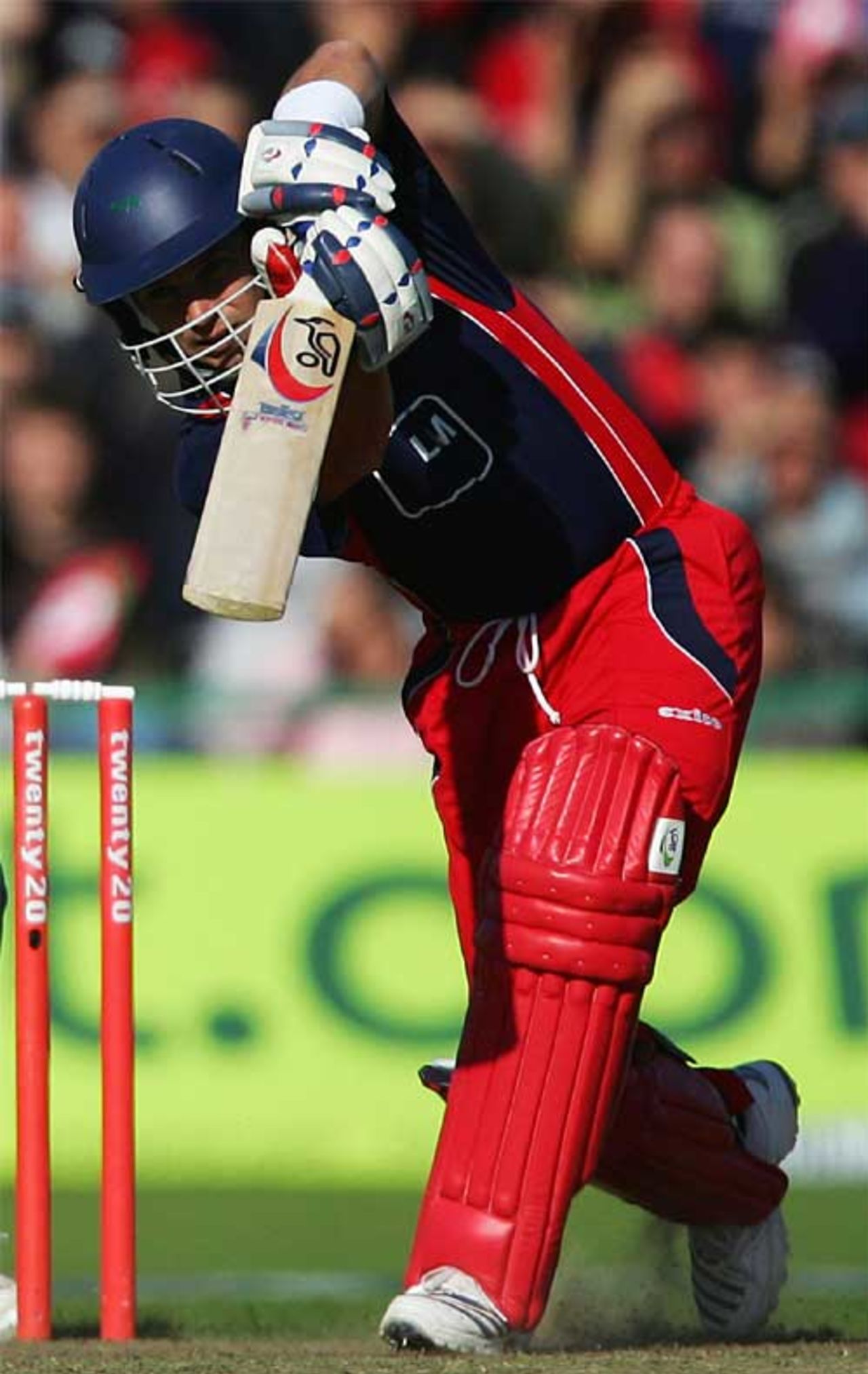 Brad Hodge top-scored for Lancashire with 57, Lancashire v Yorkshire, Twenty20 Cup, Old Trafford, June 27, 2007