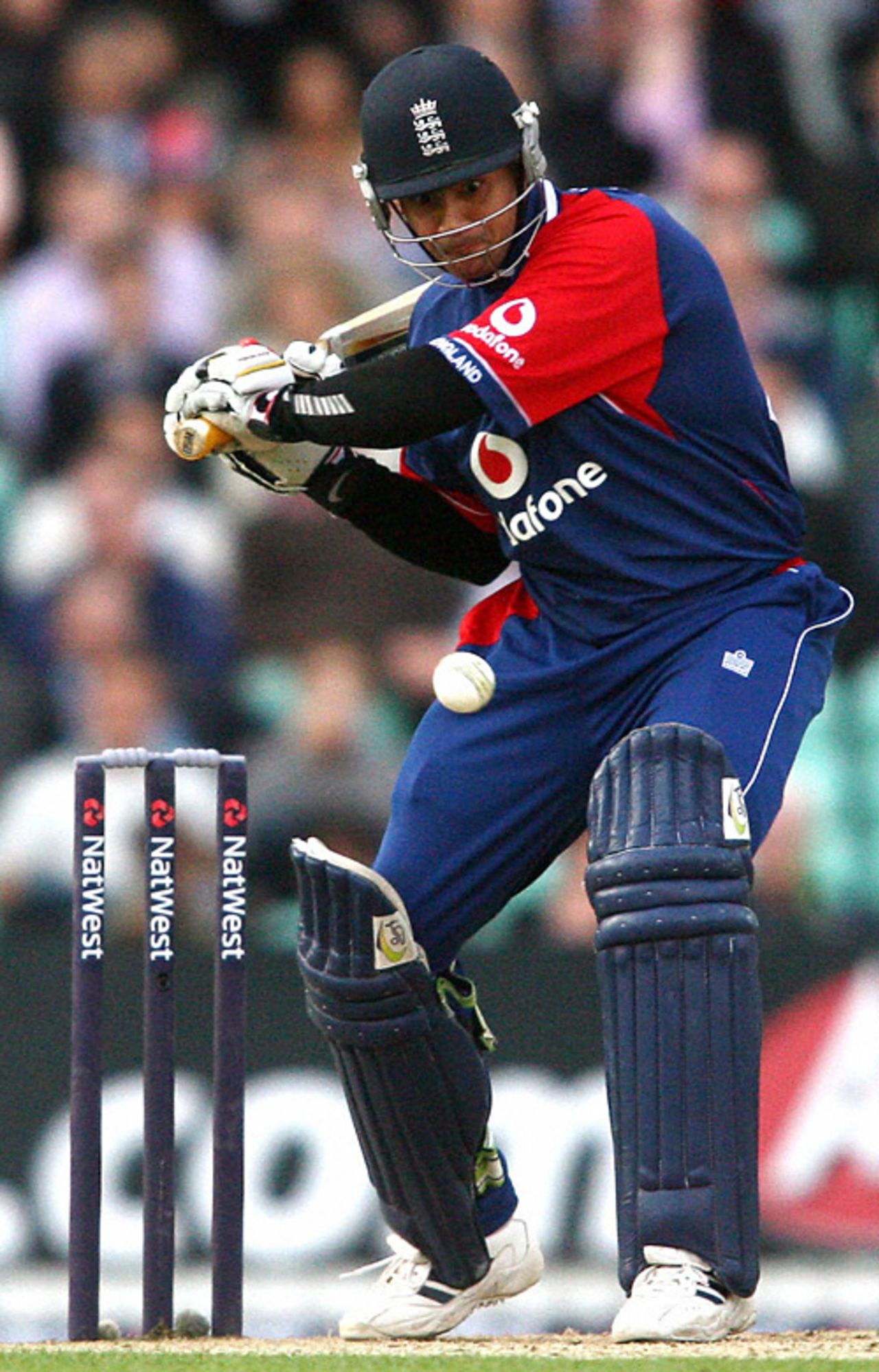 Owais Shah late-cuts during his brilliant 55, England v West Indies, Twenty20, The Oval, June 29, 2007