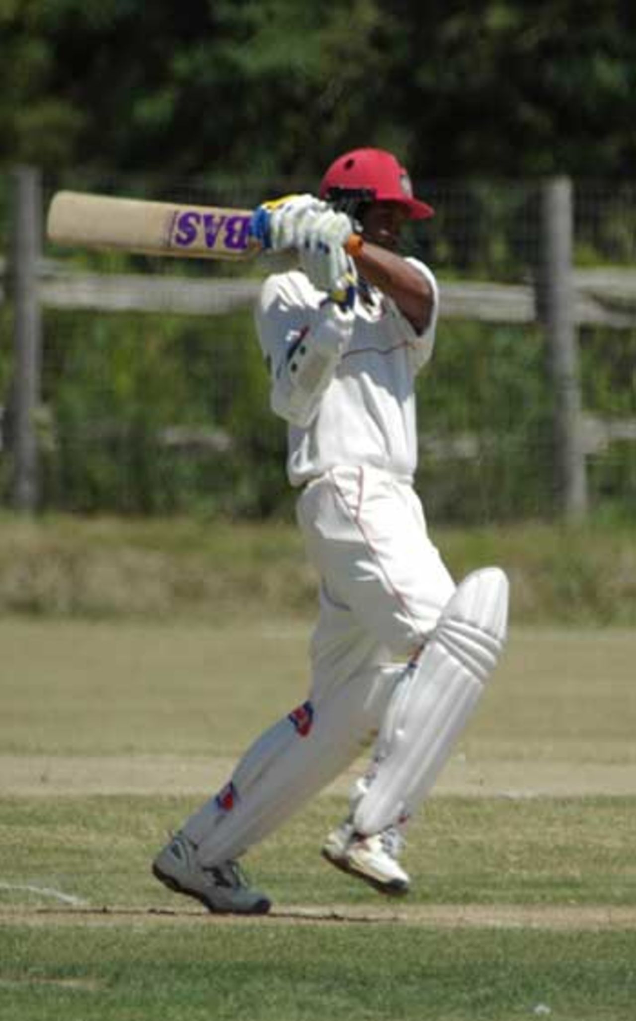 Sunil Dhaniram pulls during his first-innings 73, Canada v Netherlands, Intercontinental Cup, Toronto, July 1, 2007