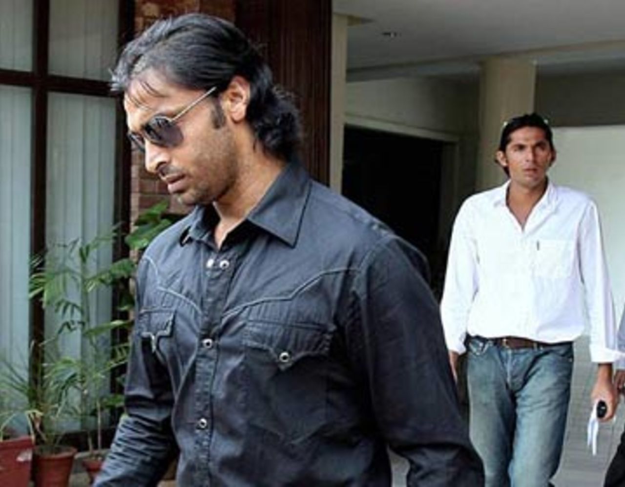 Shoaib Akhtar and Mohammad Asif