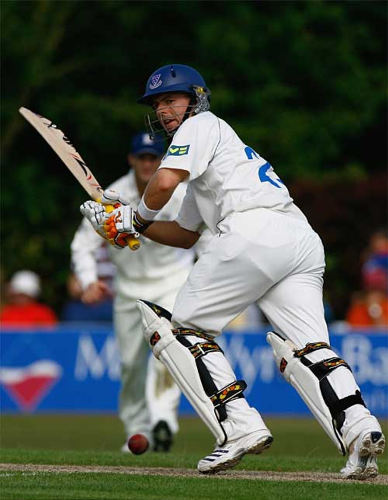 Chris Nash got Sussex's reply off to a strong start, Sussex v Durham, County Championship, Horsham, July 13, 2007