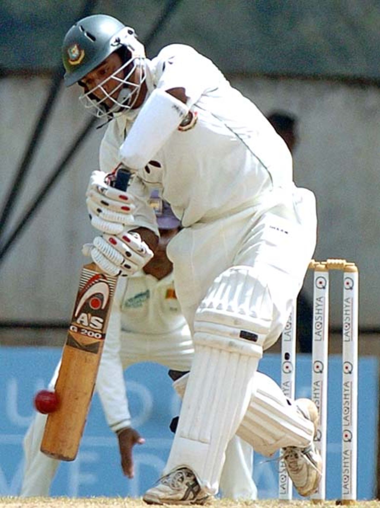 Javed Omar provided Bangladesh with a solid start  in the second innings but it was followed by a familiar collapse, Sri Lanka v Bangladesh, The Asgiriya Stadium, Kandy, July 14, 2007. 
