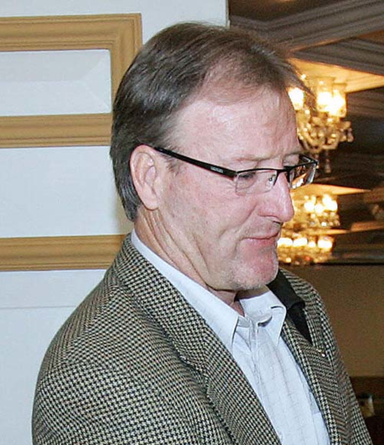 Geoff Lawson, before appearing in the interview for the post of Pakistan team's coach's job, June 18, 2007