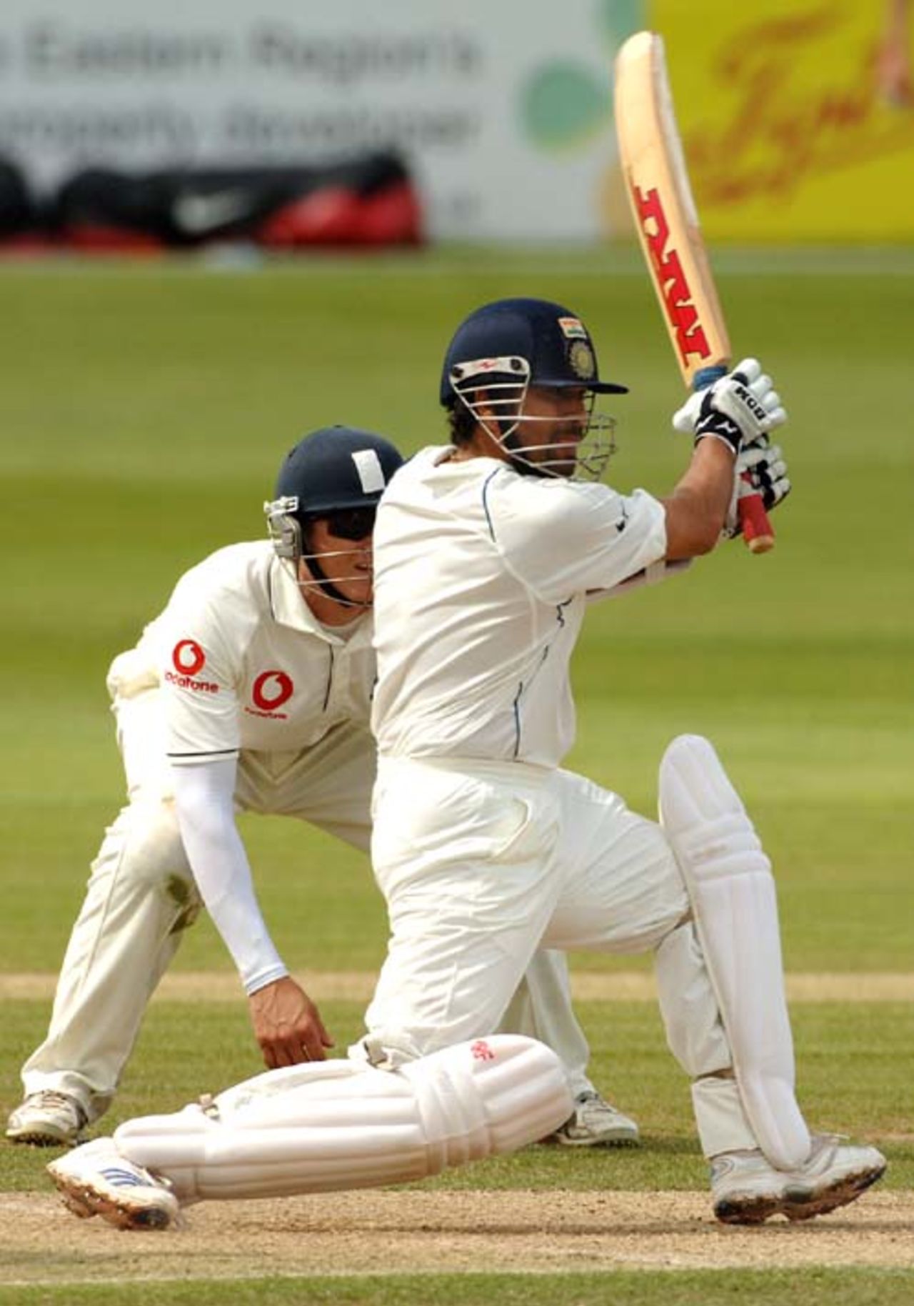Sachin Tendulkar's masterful 171 included 23 fours and one six, England Lions v Indians, Tour match, 2nd day, Chelmsford, July 14, 2007