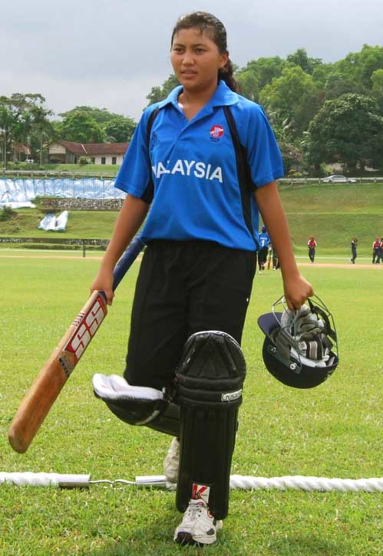 Nur Aishah's allround performance steered Malaysia to victory, Malaysia women v Thailand women, ACC women's tournament, Johor, July 16, 2007