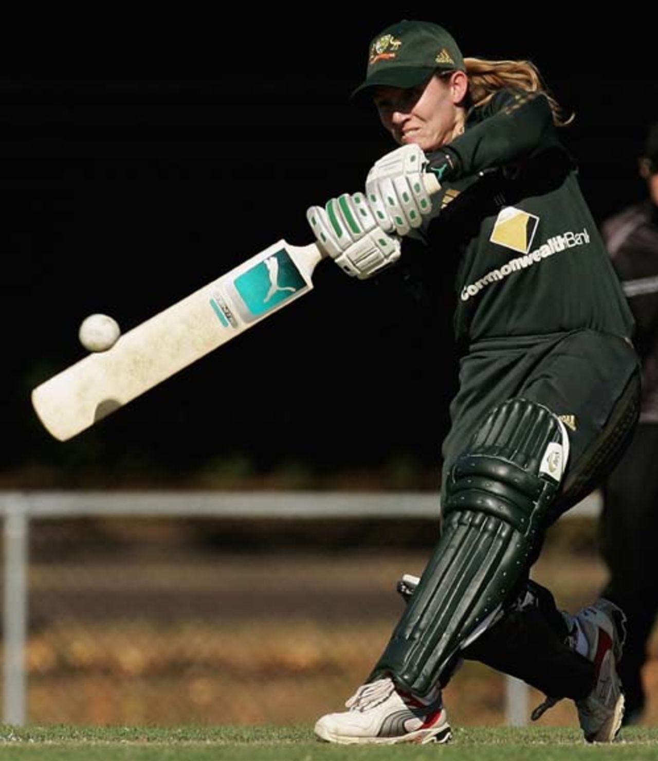 No. 8 Jodie Purves made a run-a-ball 16 in Australia's one-run Twenty20 win, Australia v New Zealand, women's Twenty20, Gardens Oval, Darwin, July 19, 2007