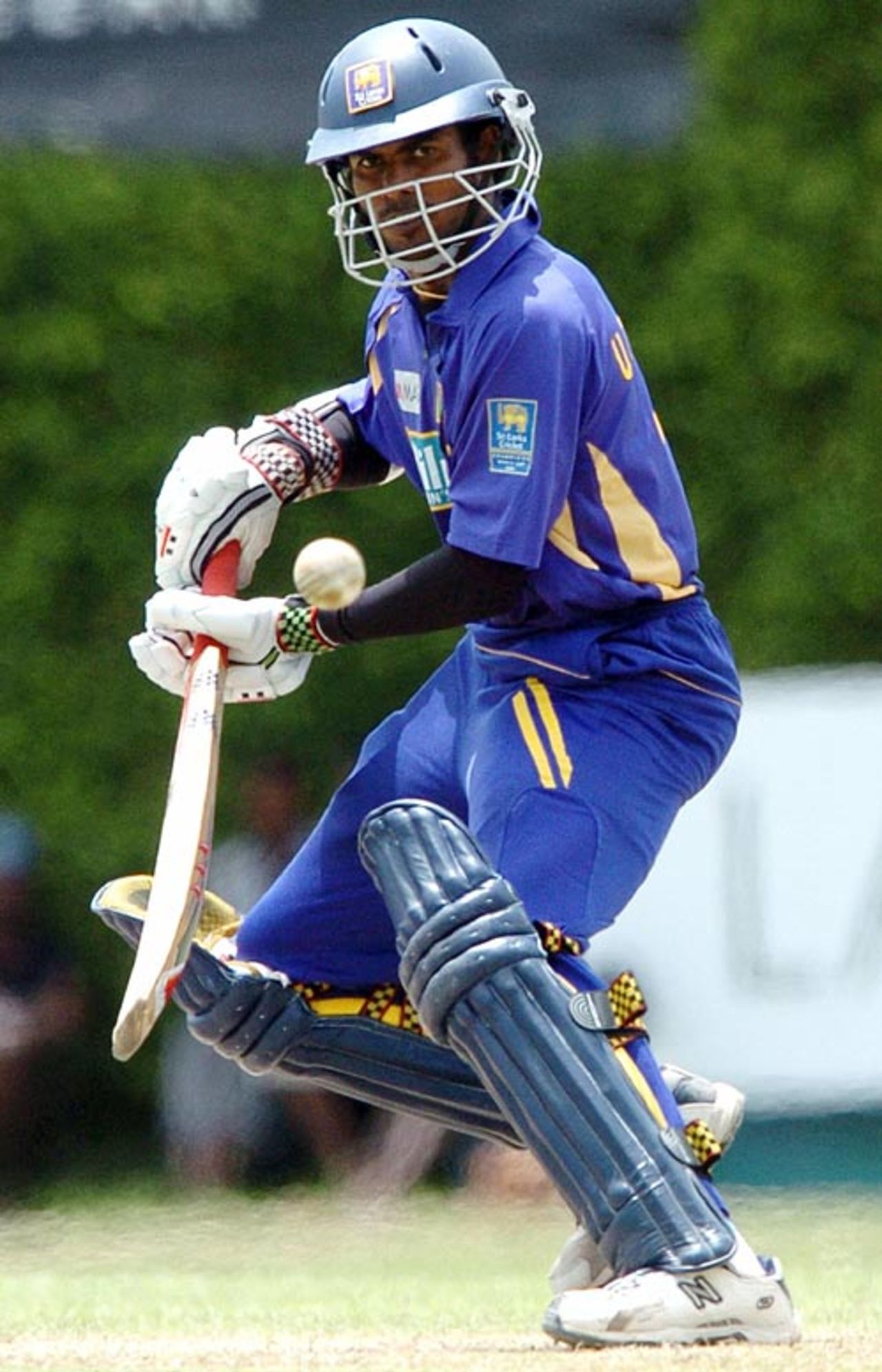 Upul Tharanga took 104 balls for his 57 but took Sri Lanka out of a spot of bother, Sri Lanka v Bangladesh, 1st ODI, Colombo, July 20, 2007
