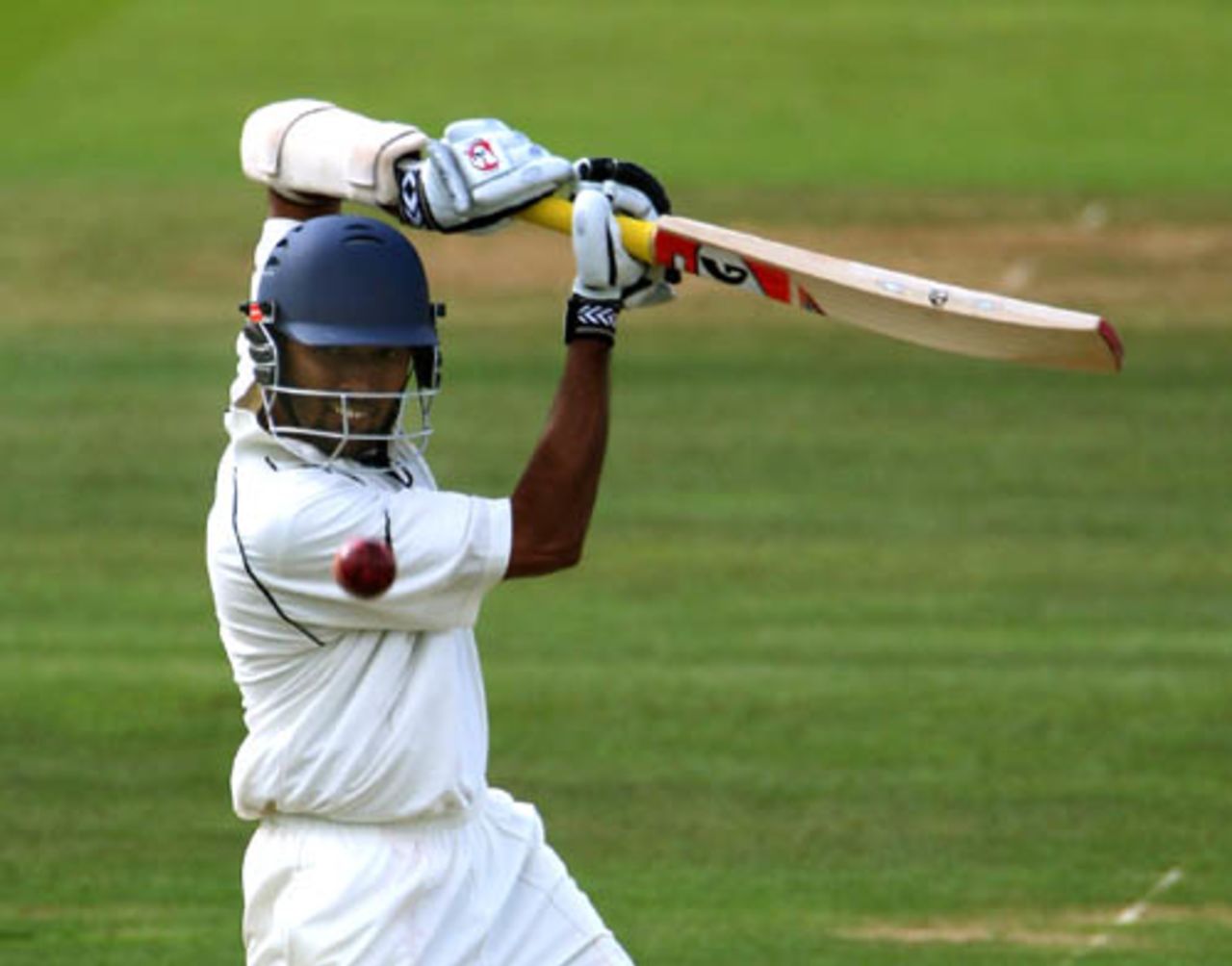 Wasim Jaffer hit seven boundaries in reaching his fifty, England v India, 1st Test, Lord's, 2nd day, July 20, 2007