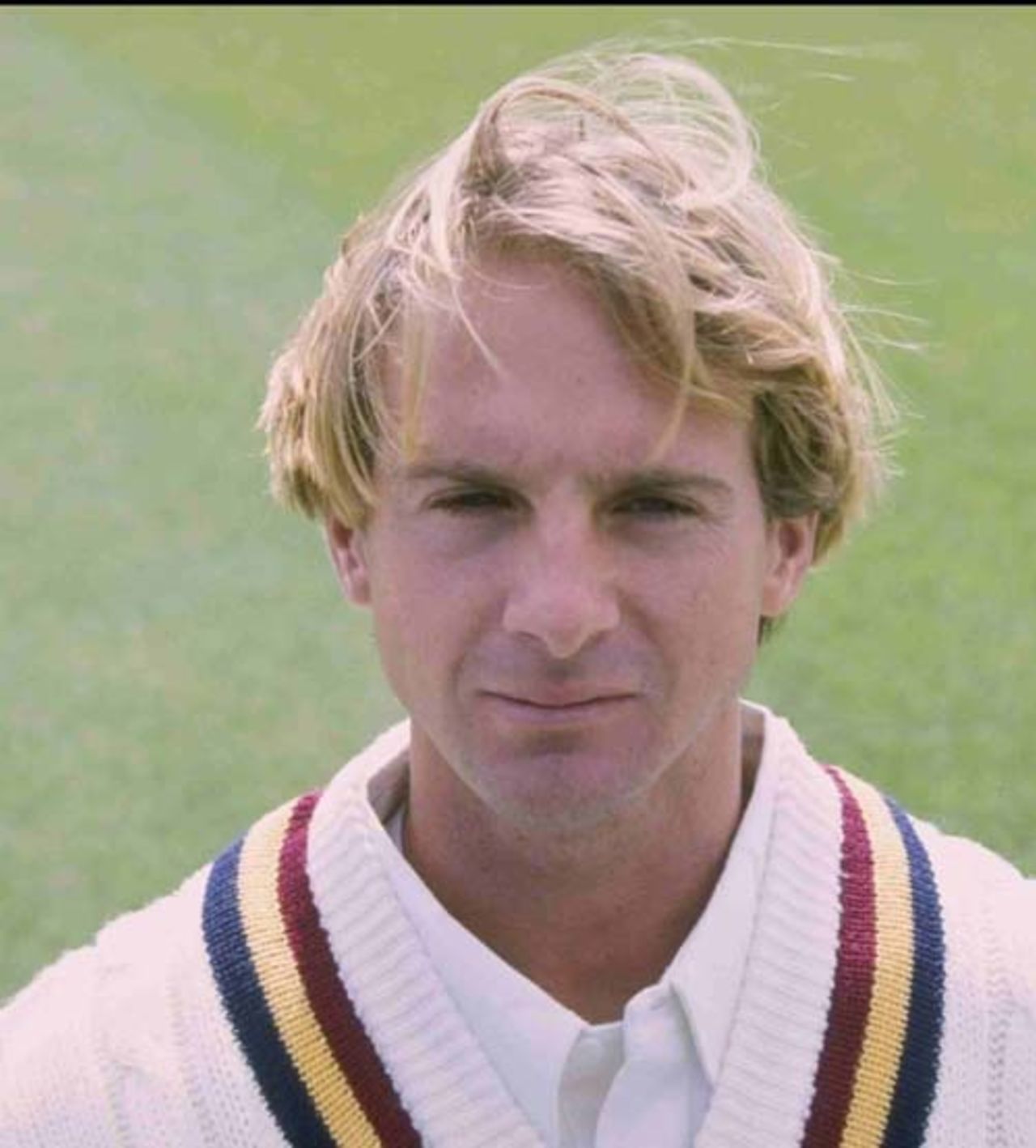 A portrait of David Ligertwood of Durham county cricket club taken during the Durham photocall at Durham, England