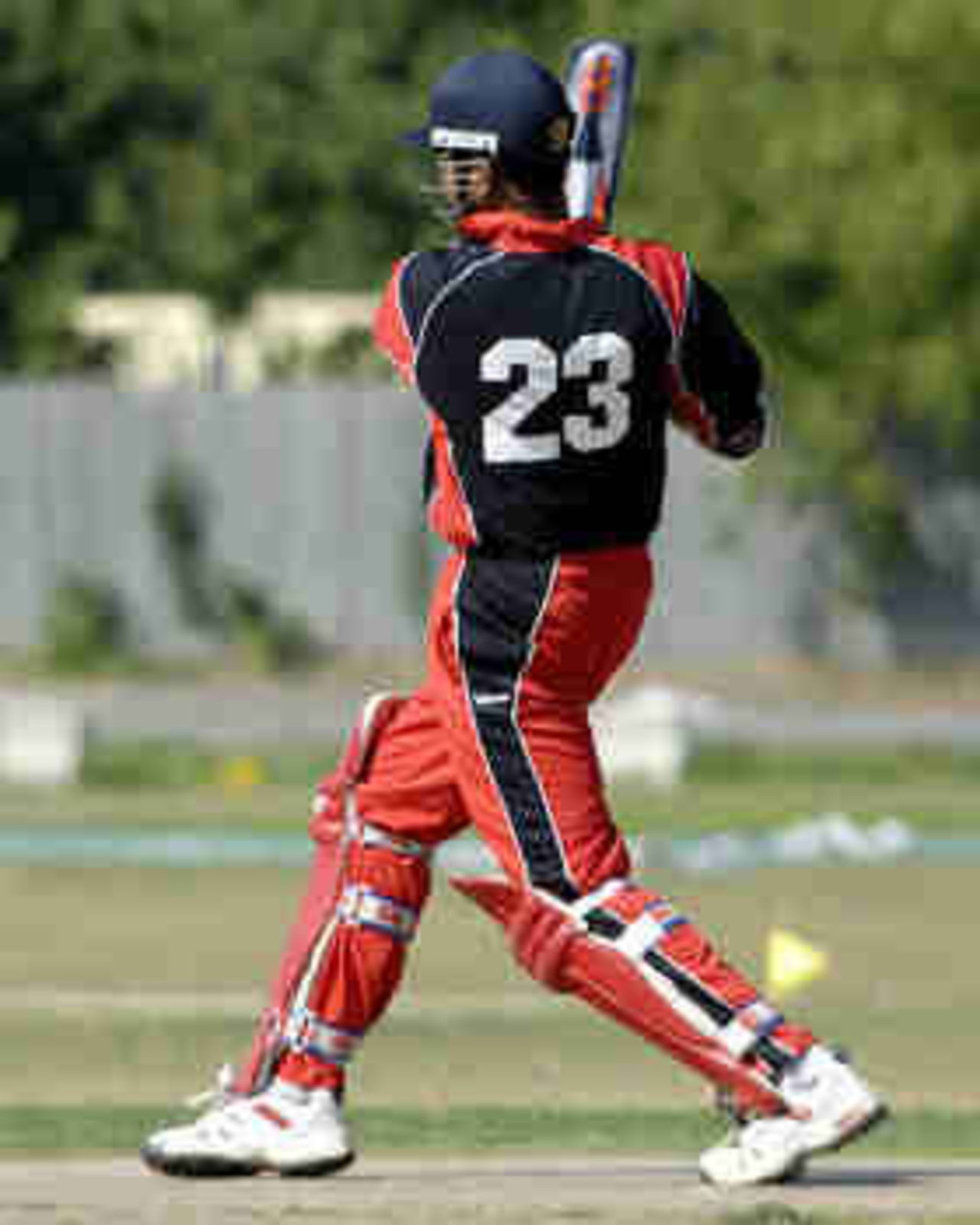 R.Guanasekara on his way to  155, Canada v Bahamas, ICC Americas Under-19 qualifiers, Toronot, August 15, 2007
