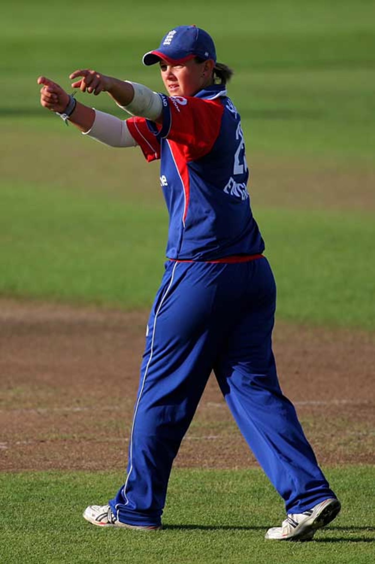 Nicky Shaw led England with Charlotte Edwards injured, England Women v New Zealand Women, 3rd Twenty20 International, Taunton, August 16, 2007