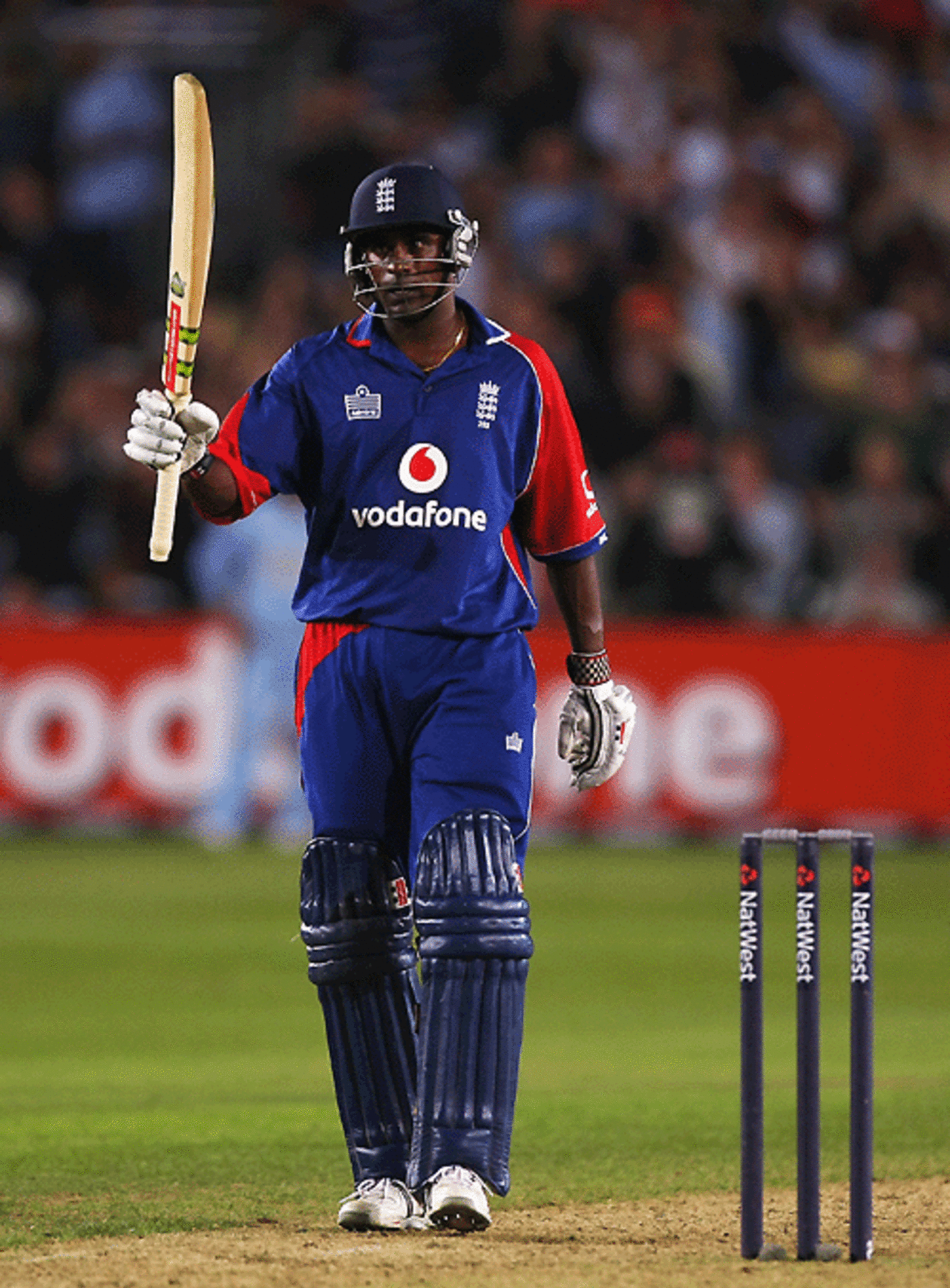 Dimitri Mascarenhas reached his fifty off 36 balls, England v India, 2nd ODI, Bristol, August 24, 2007