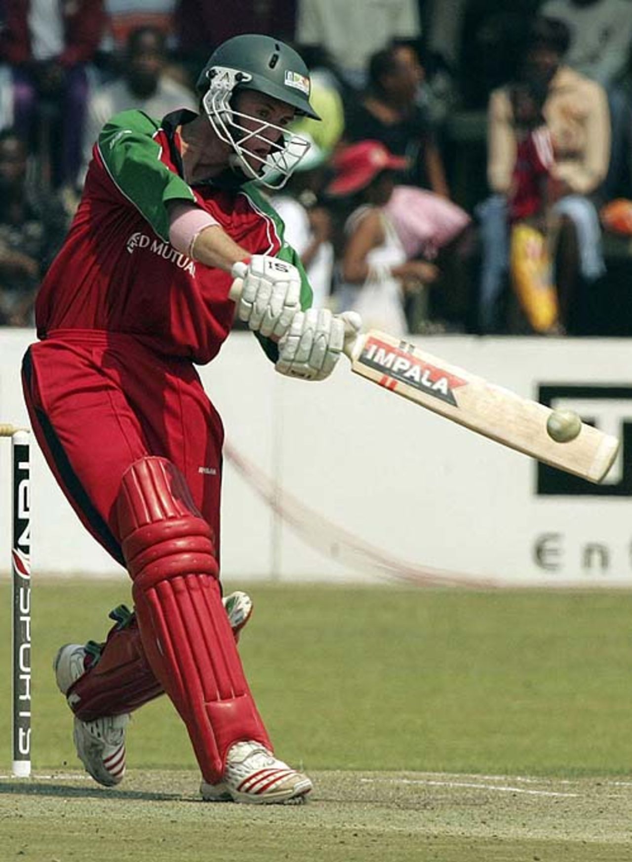 Sean Williams top scored for Zimbabwe with 54 off 50 balls, Zimbabwe v South Africa, 2nd ODI, Harare, August 25, 2007