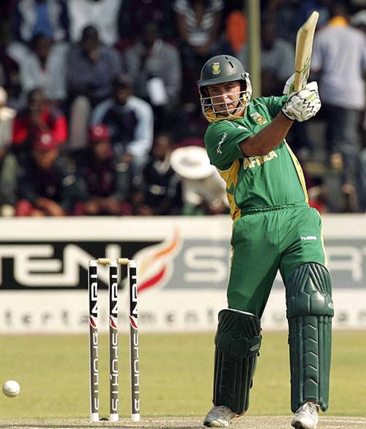 Herschelle Gibbs compiled his 17th ODI hundred, Zimbabwe v South Africa, 2nd ODI, Harare, August 25, 2007