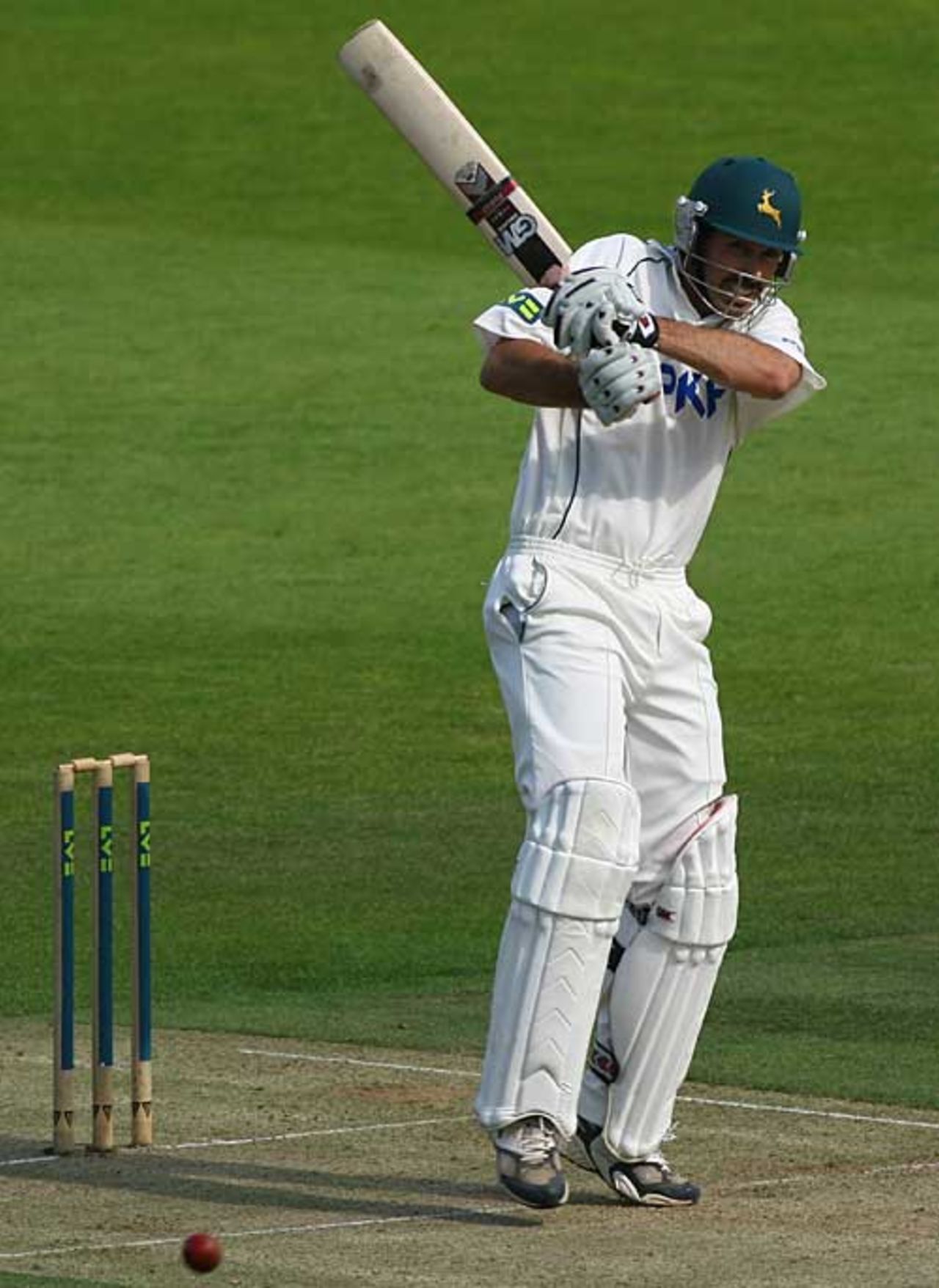Stephen Fleming whips through the leg side, Middlesex v Nottinghamshire, County Championship, Lord's, August 29, 2007