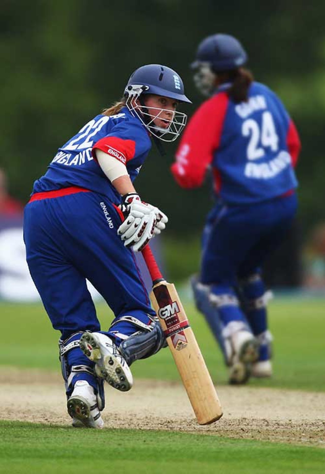 Beth Morgan made 77 as England's women secured a consolation win against New Zealand, Shenley, August 30, 2007