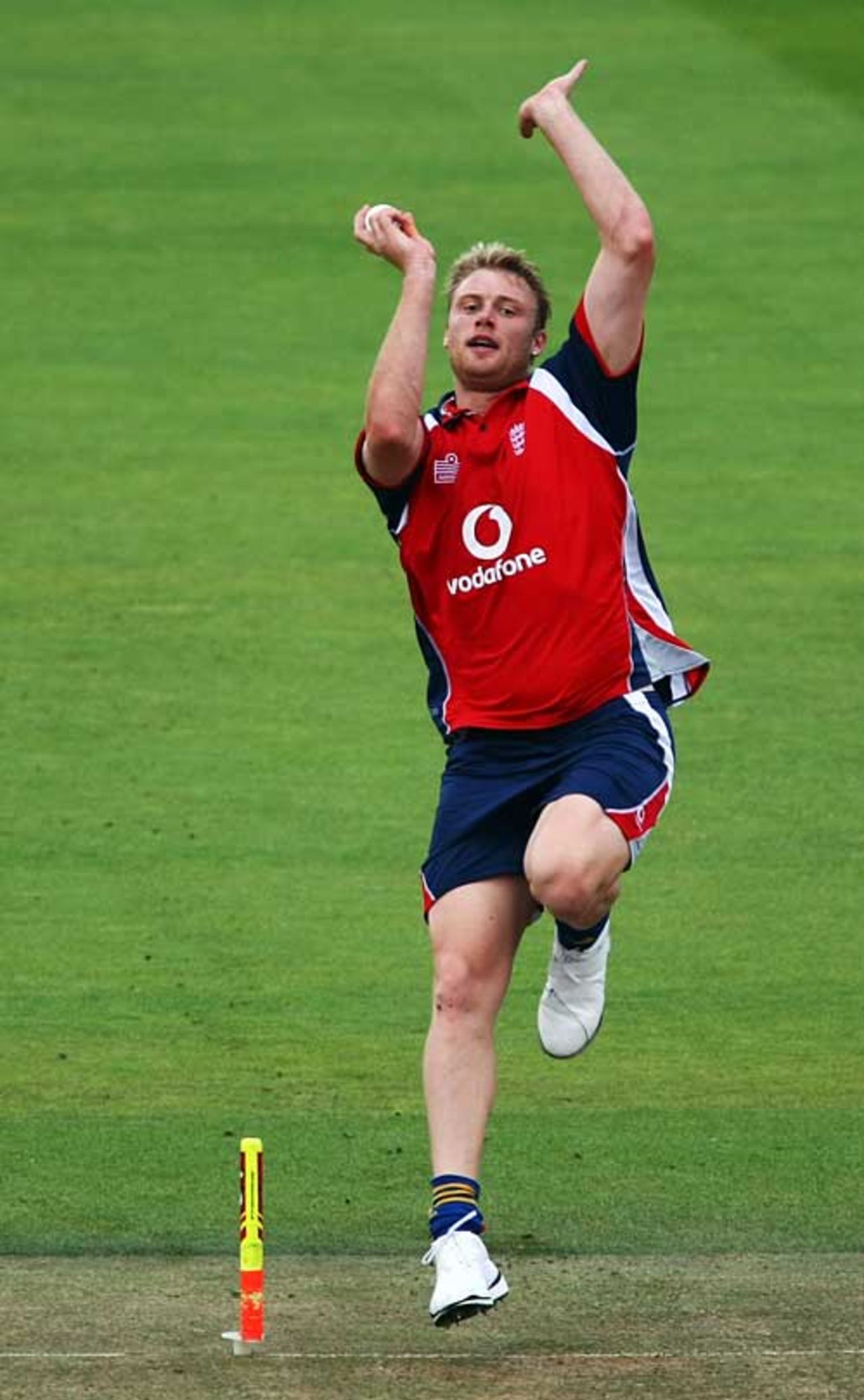 Andrew Flintoff is put through his paces at Lord's, Lord's, September 7, 2007