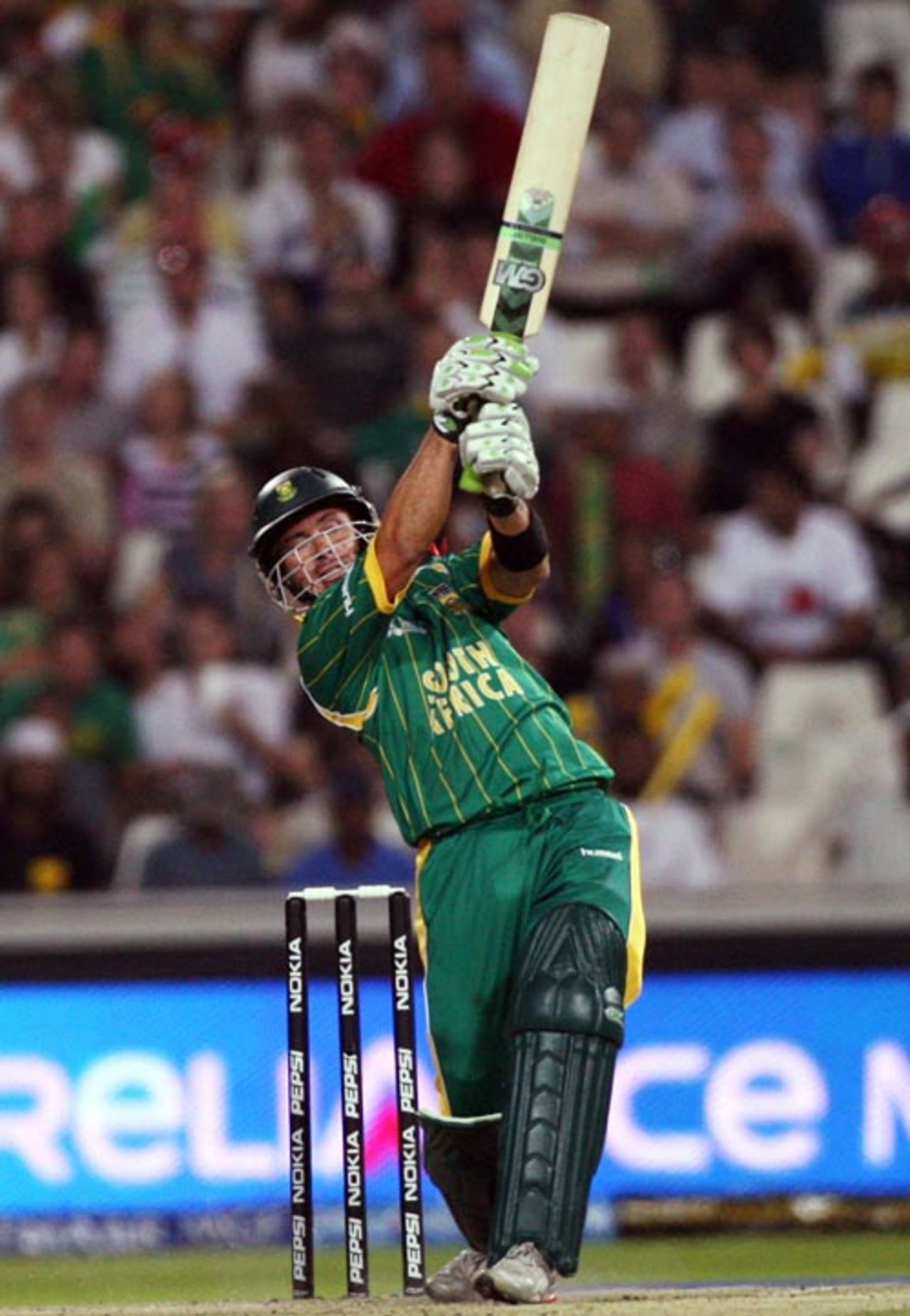Herschelle Gibbs hits cleanly through the line,  South Africa v West Indies , Group A, ICC World Twenty20, Johannesburg, September 11, 2007