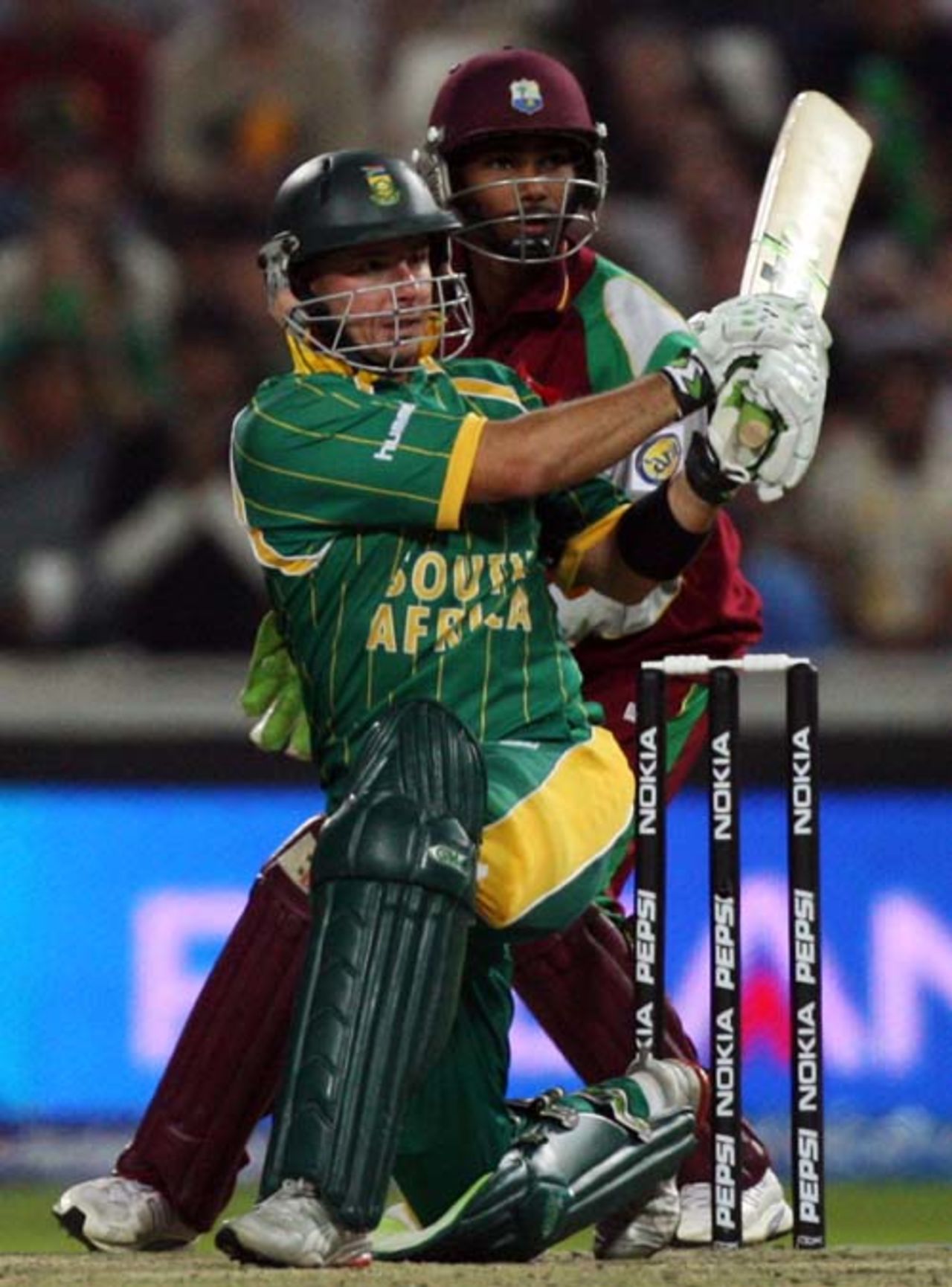 Herschelle Gibbs steered South Africa to victory with an unbeaten 90, South Africa v West Indies , Group A, ICC World Twenty20, Johannesburg, September 11, 2007