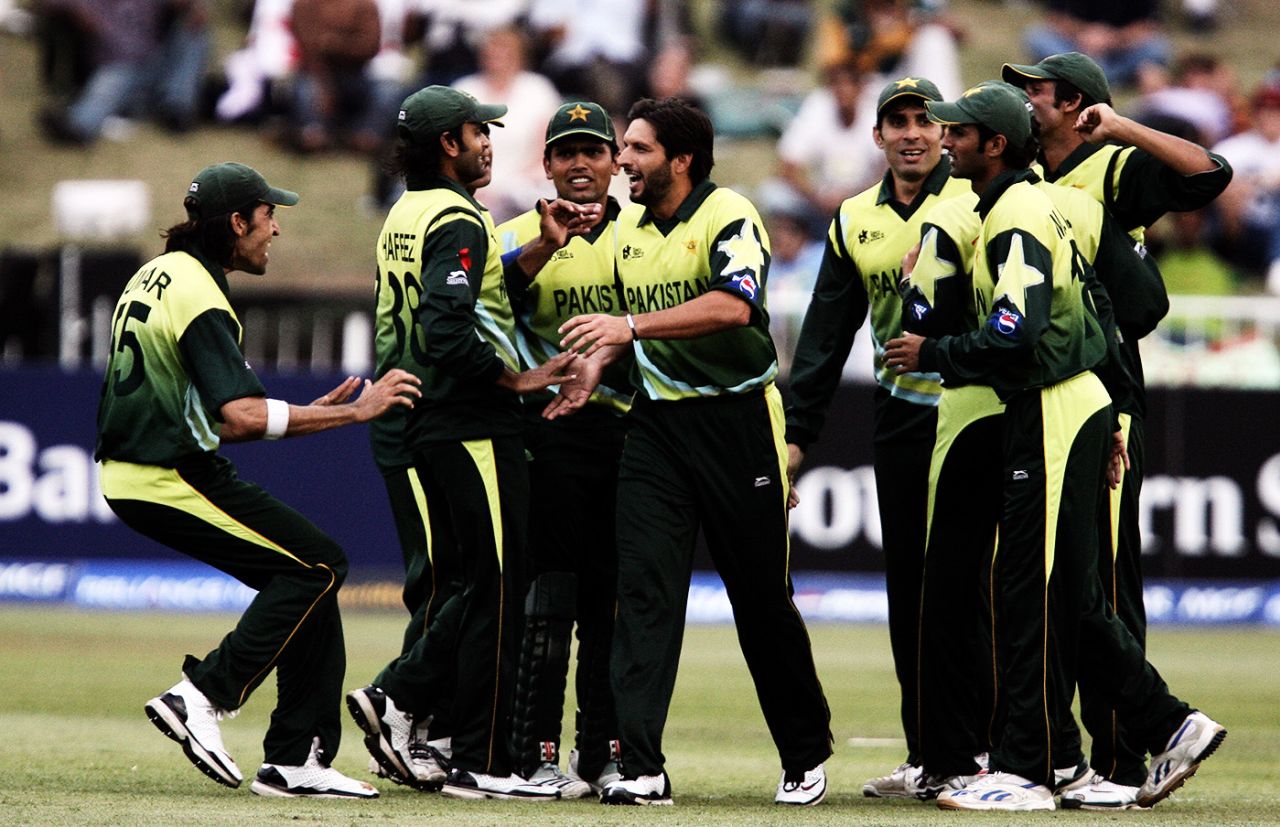 Shahid Afridi was Man-of-the-Match for his all-round performance, Group D, ICC World Twenty20, Durban, September 12, 2007