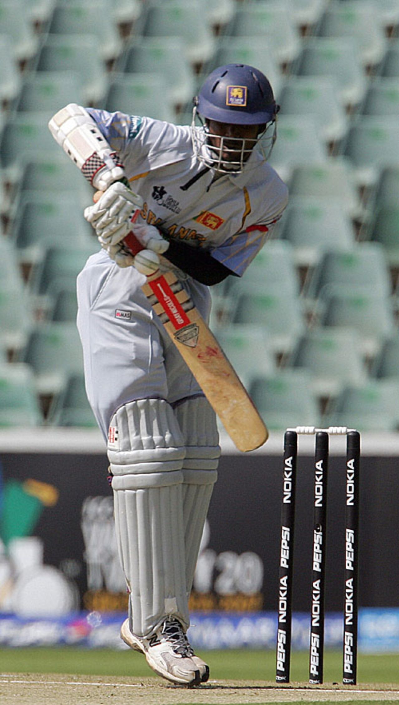 Upul Tharanga fends off a short ball, Kenya v Sri Lanka, Group C, ICC World Twenty20, Johannesburg, September 14, 2007