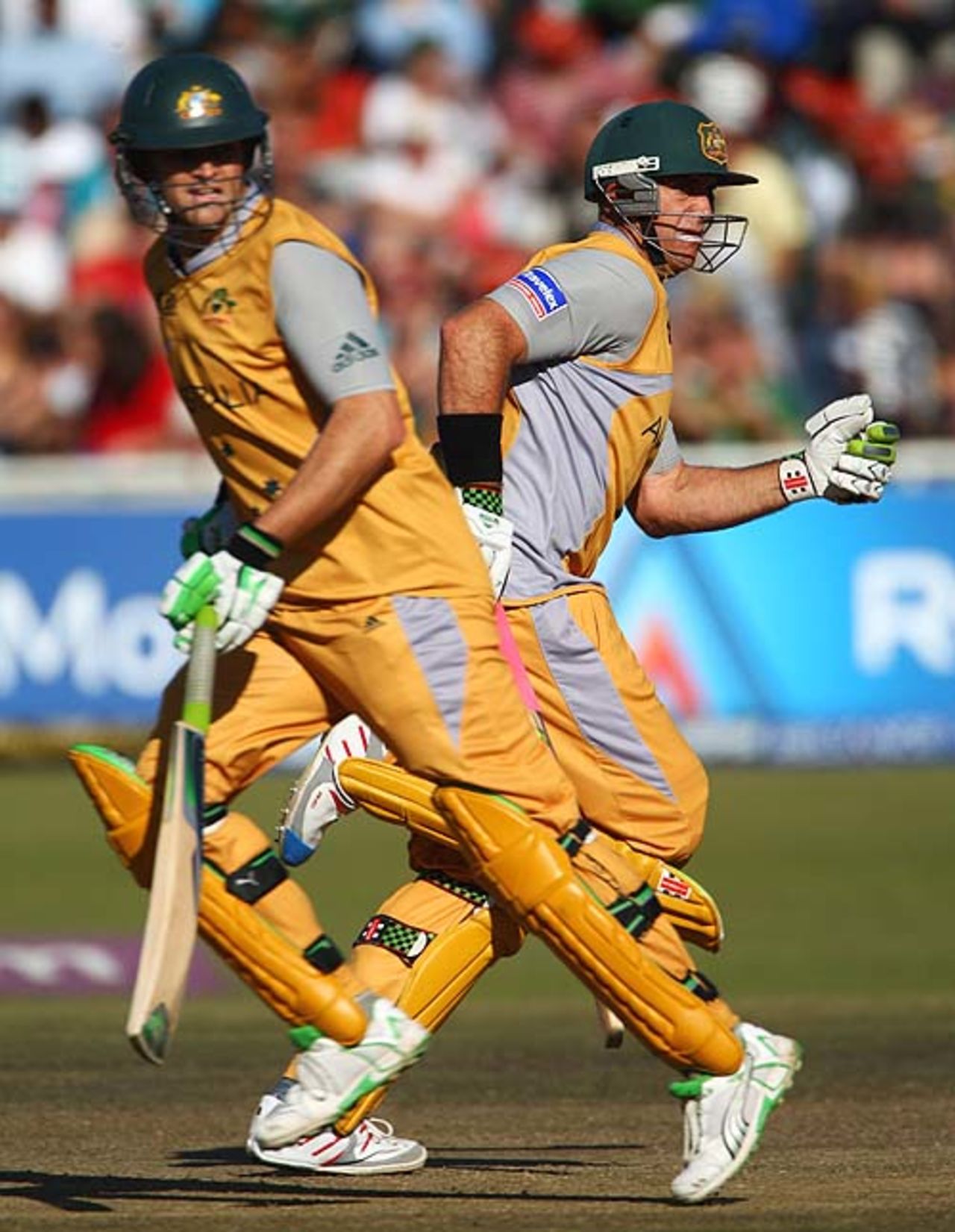 Matthew Hayden and Adam Gilchrist put on 104 for the first wicket, Australia v Bangladesh, Group F, ICC World Twenty20, Cape Town, September 16, 2007