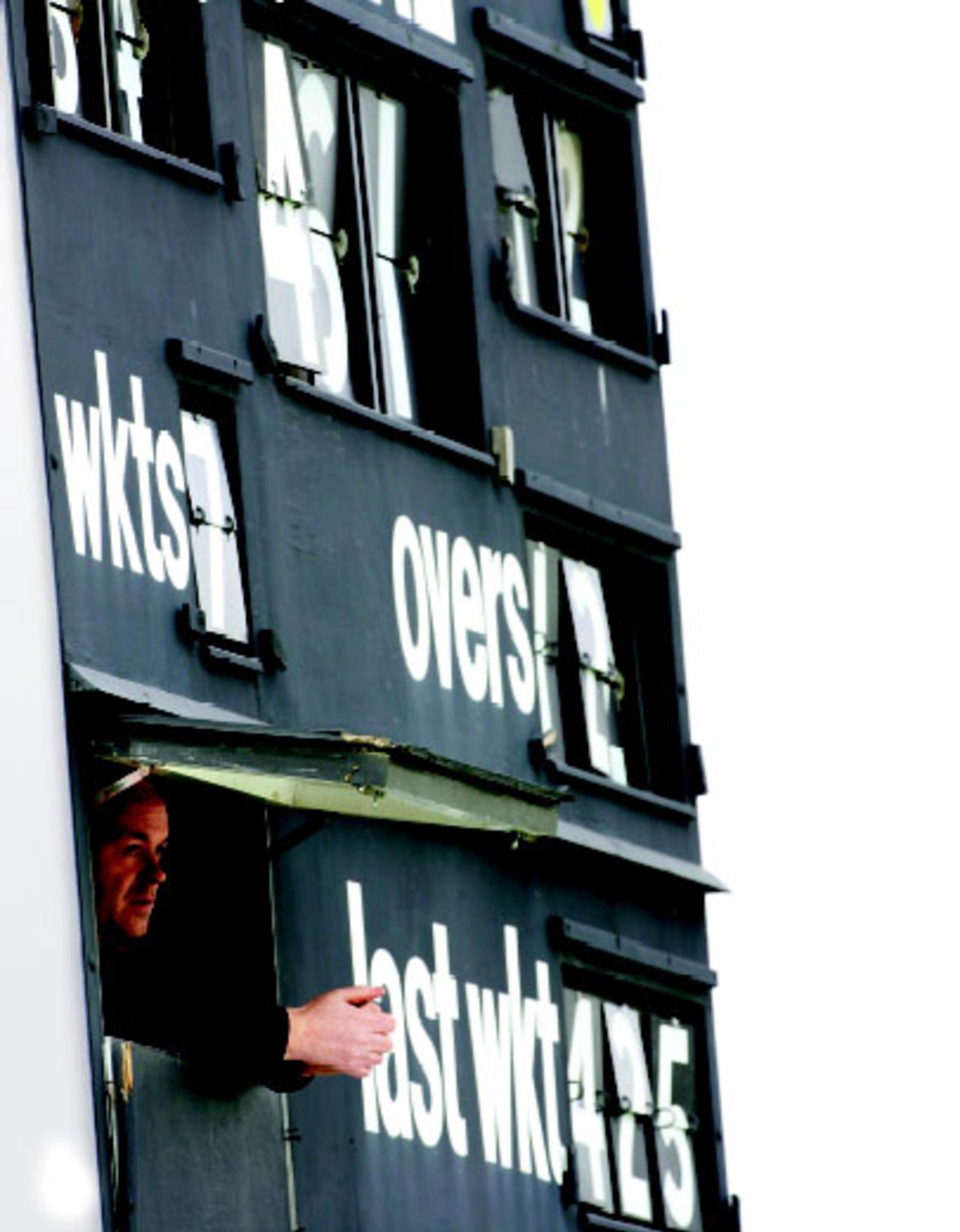 Reflections from the scorebox