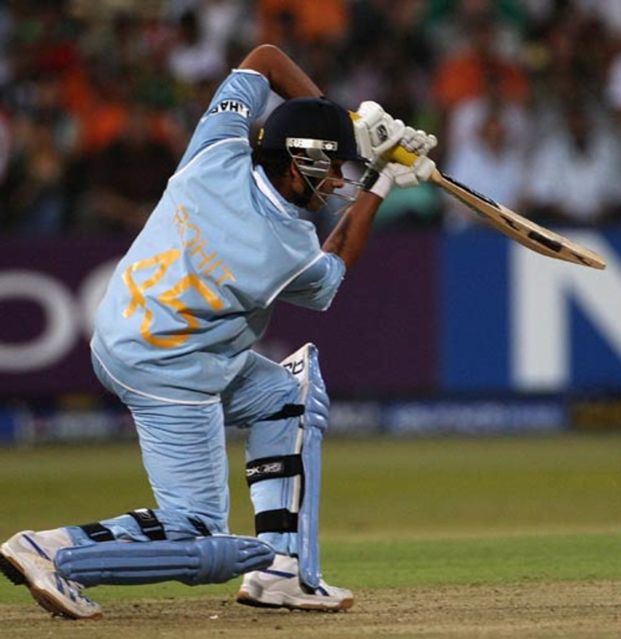 A purist's delight: Rohit Sharma creams one through cover , Group E, ICC World Twenty20, Durban, September 20, 2007