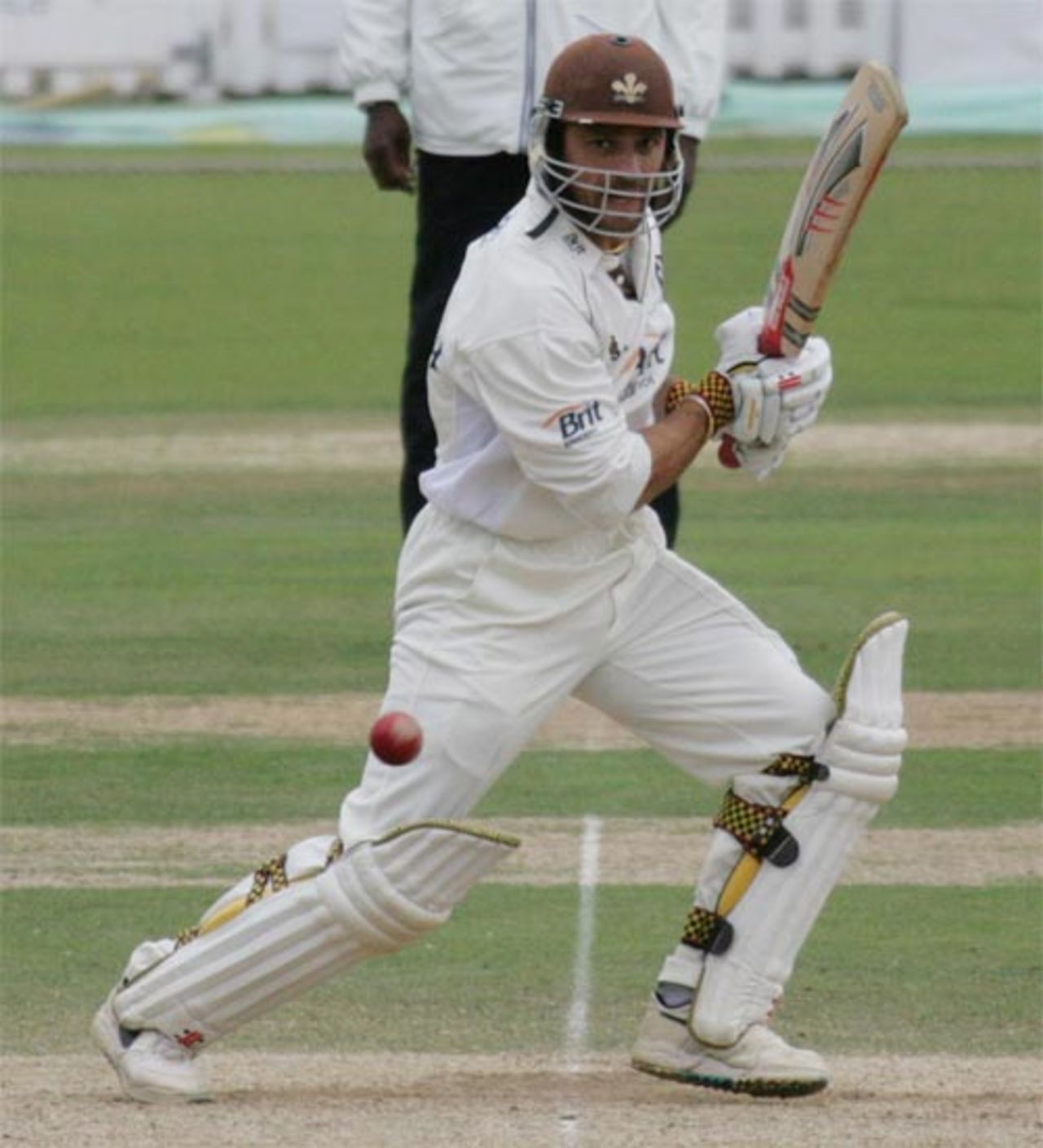 Mark Ramprakash on the attack on his way to his seventh hundred of the summer, Surrey v Lancashire, The Oval, September 21, 2997