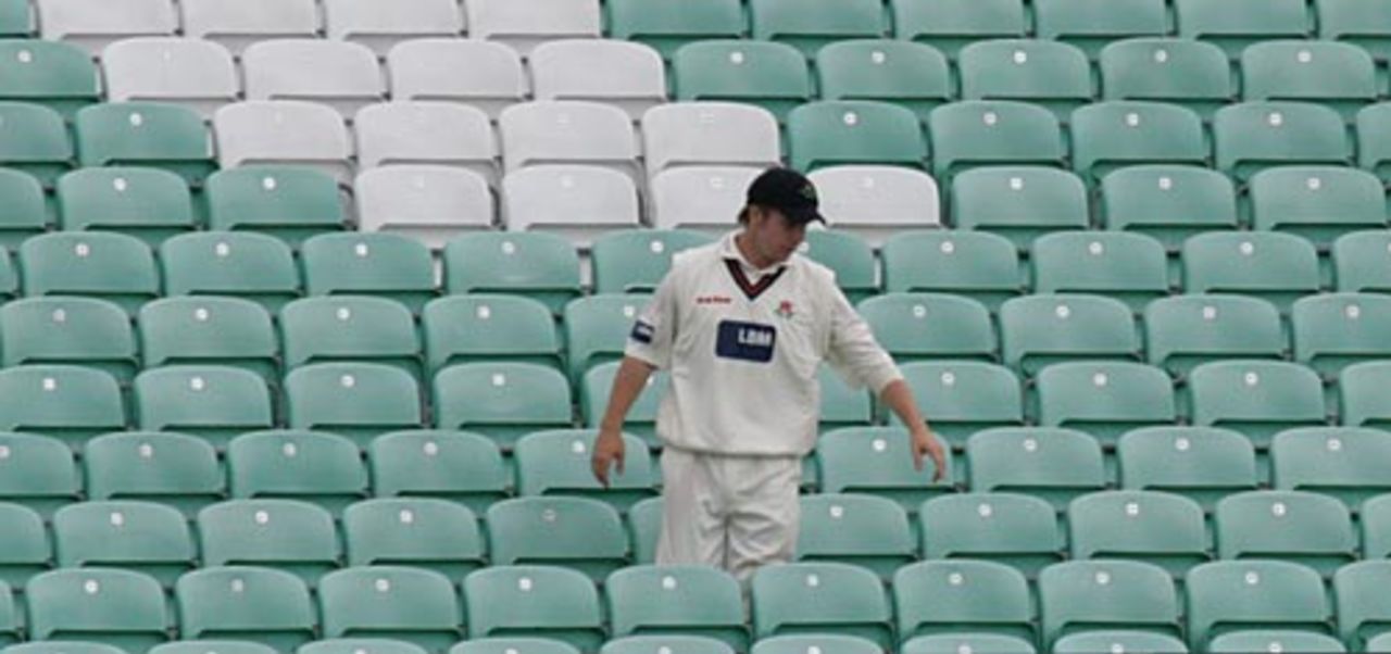 Spot the ball at The Oval, Surrey v Lancashire, The Oval, September 21, 2997