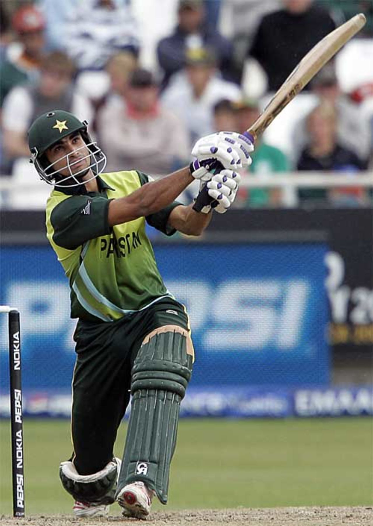 Imran Nazir made 59 from 41 balls, Pakistan v New Zealand, 1st Semi-final, ICC World Twenty20, Cape Town