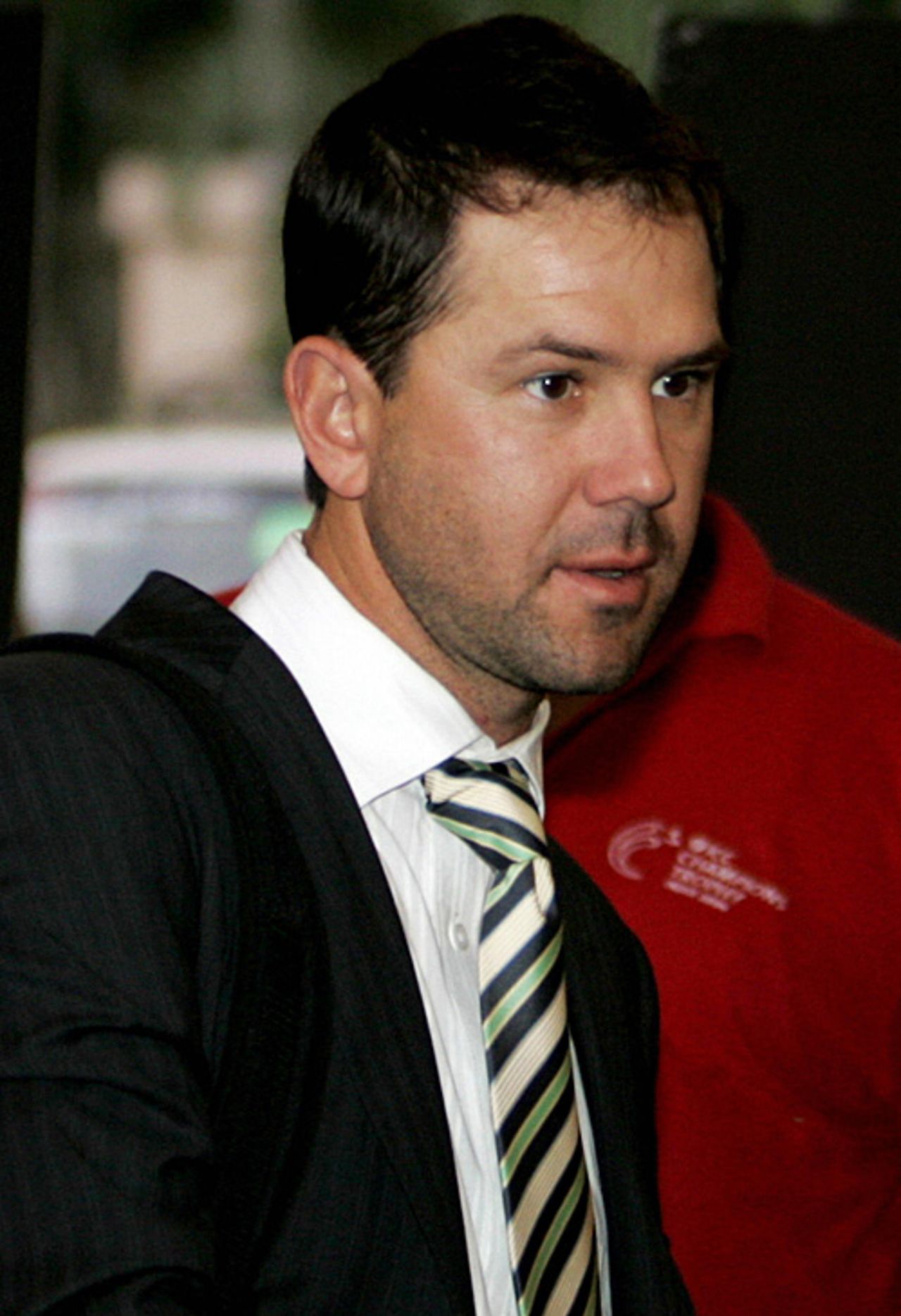 Ricky Ponting arrives at the team hotel in Bangalore, September 26, 2007