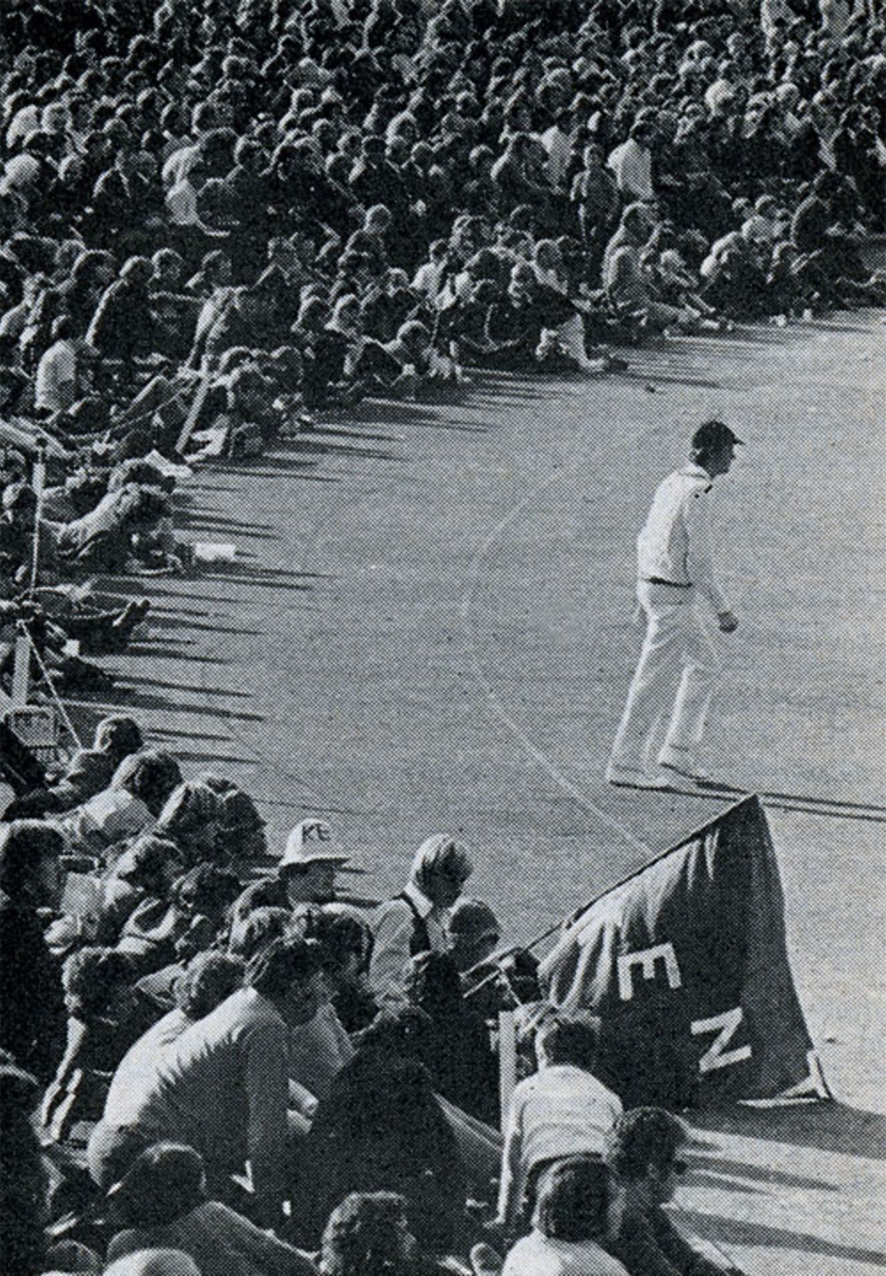 Part of the 12,000 crowd at Canterbury for the John Player League trophy finale in 1972 - Kent won the title as they beat Worcestershire on the last weekend of the season, Kent v Worcestershire, Canterbury,  September 10, 1972