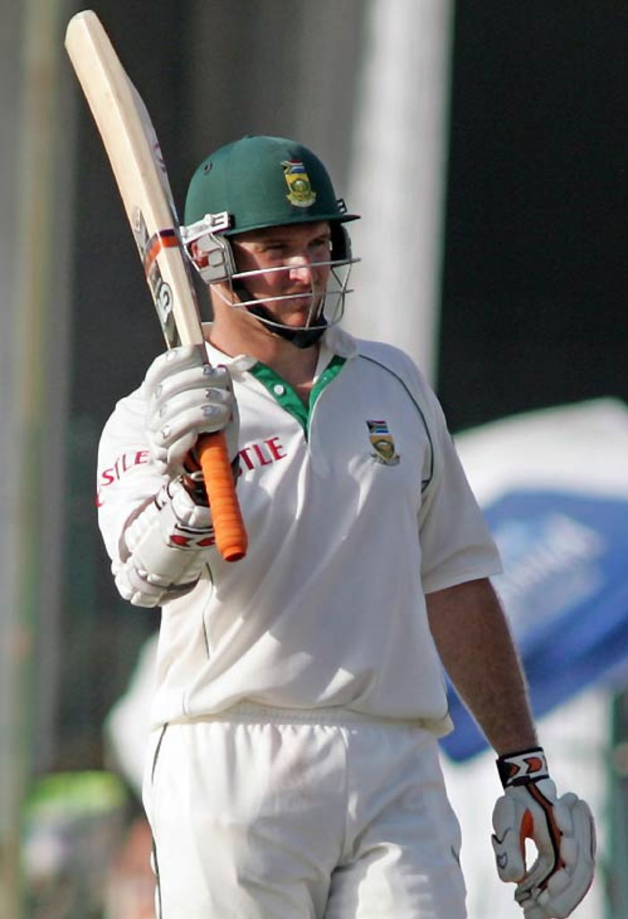 Graeme Smith piles it on with a half-century, Pakistan v South Africa, 2nd Test, Lahore, 3rd day, October 10, 2007 
