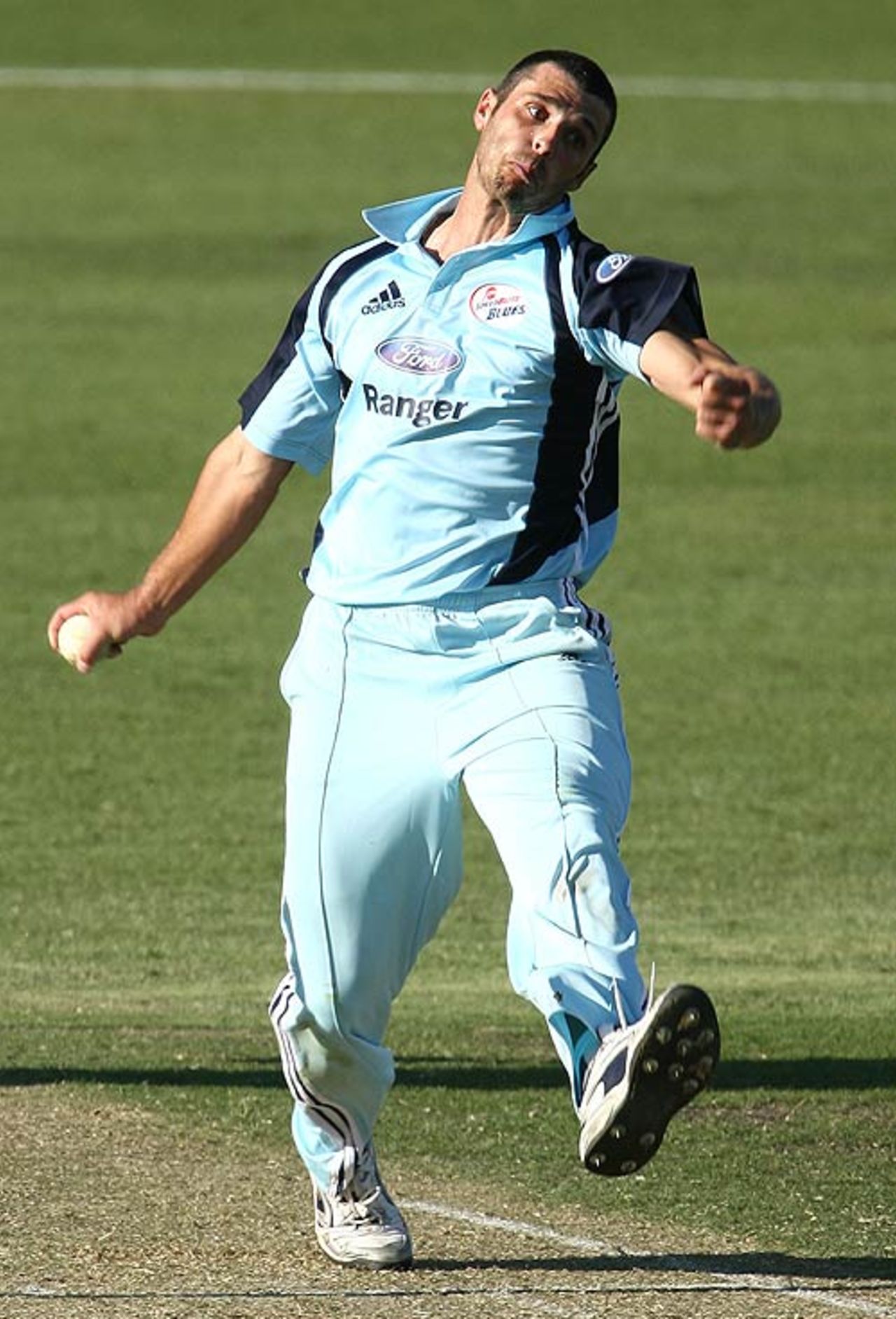 Mark Cameron claimed 2 for 55 on debut, Western Australia v New South Wales, FR Cup, Perth, October 12, 2007
