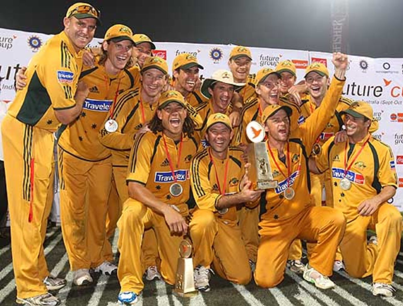 Australia won the ODI series 4-2, India v Australia, 7th ODI, Mumbai, October 17, 2007